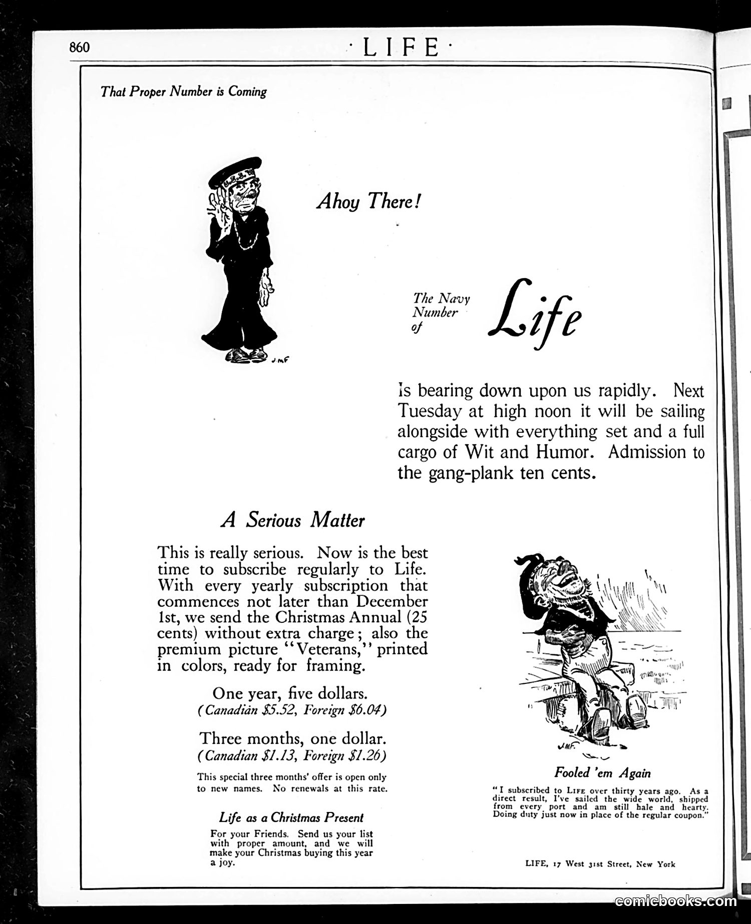 Life — November 20, 1913 — page 4: Life, 1913-11-20