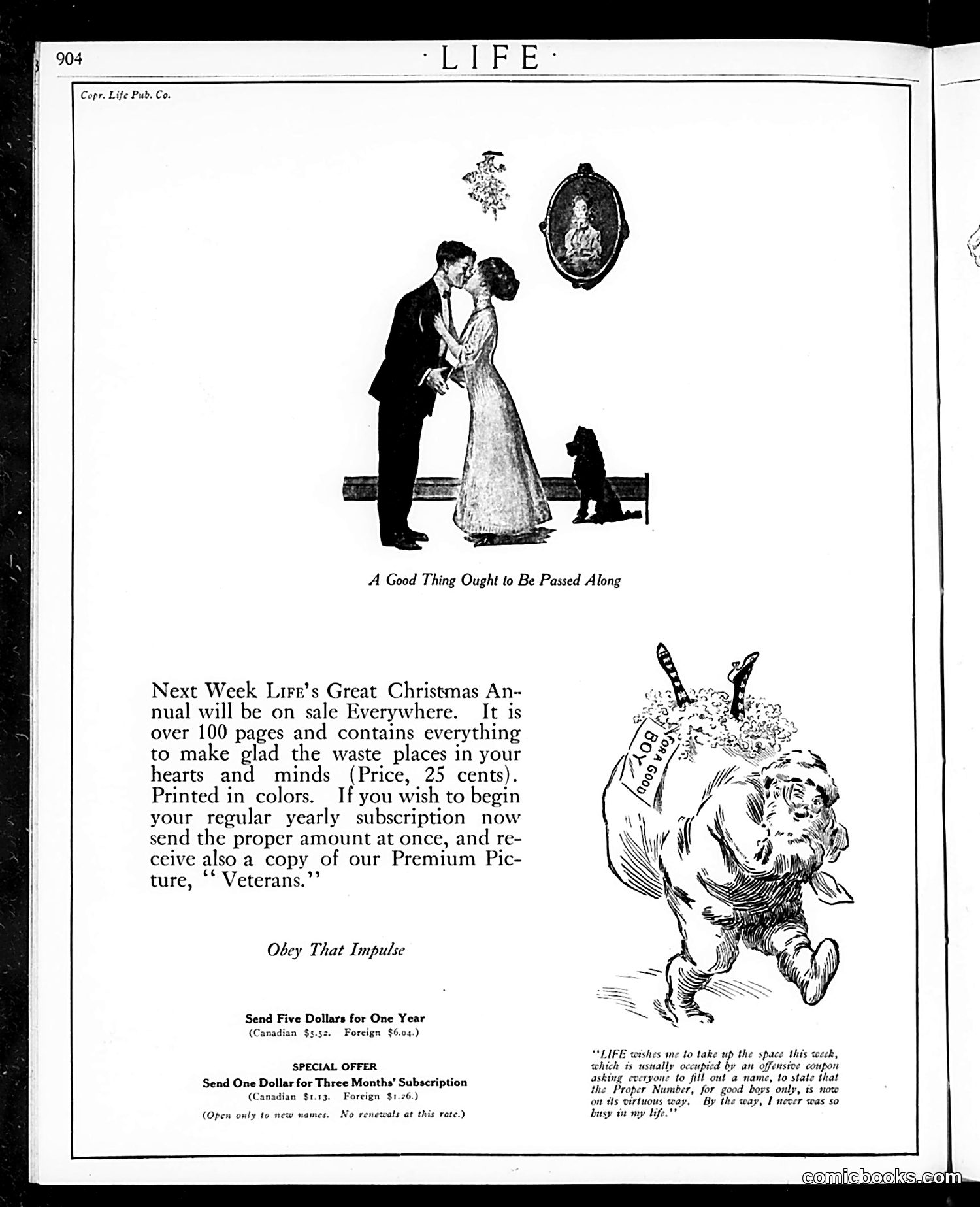 Life — November 27, 1913 — page 4: Life, 1913-11-27