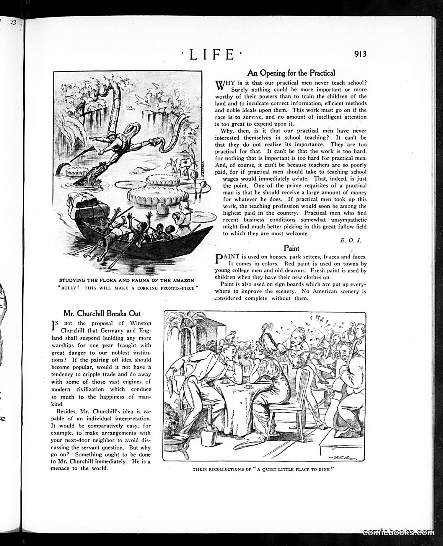 Life — November 27, 1913 — page 13: Life, 1913-11-27