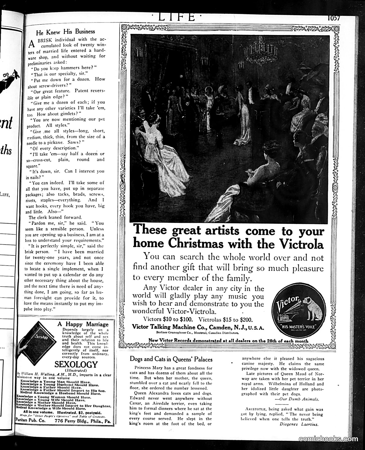Life — December 11, 1913 — page 5: Life, 1913-12-11