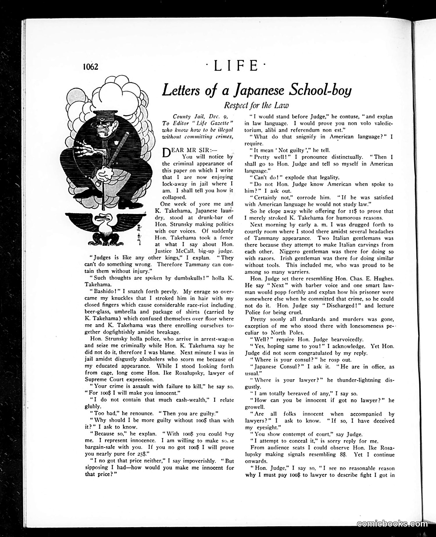 Life — December 11, 1913 — page 10: Life, 1913-12-11