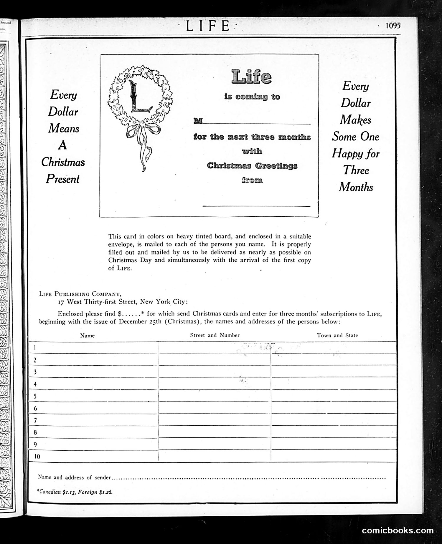 Life — December 18, 1913 — page 3: Life, 1913-12-18