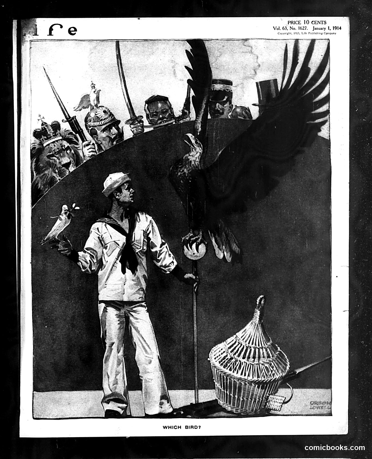 Life — January 1, 1914 — page 1: Life, 1914-01-01
