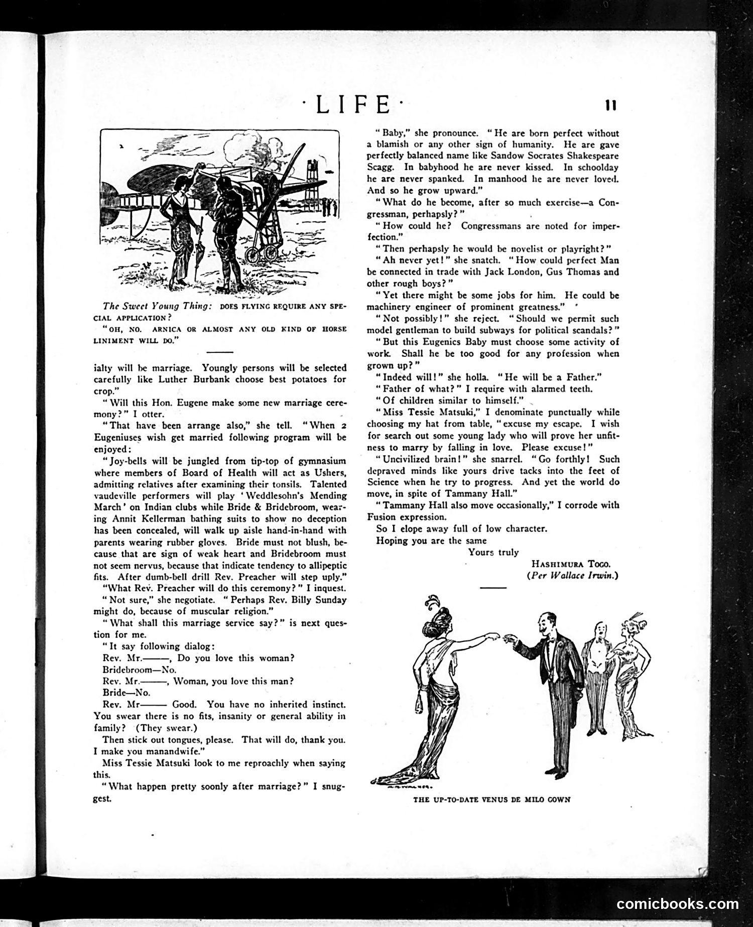 Life — January 1, 1914 — page 11: Life, 1914-01-01