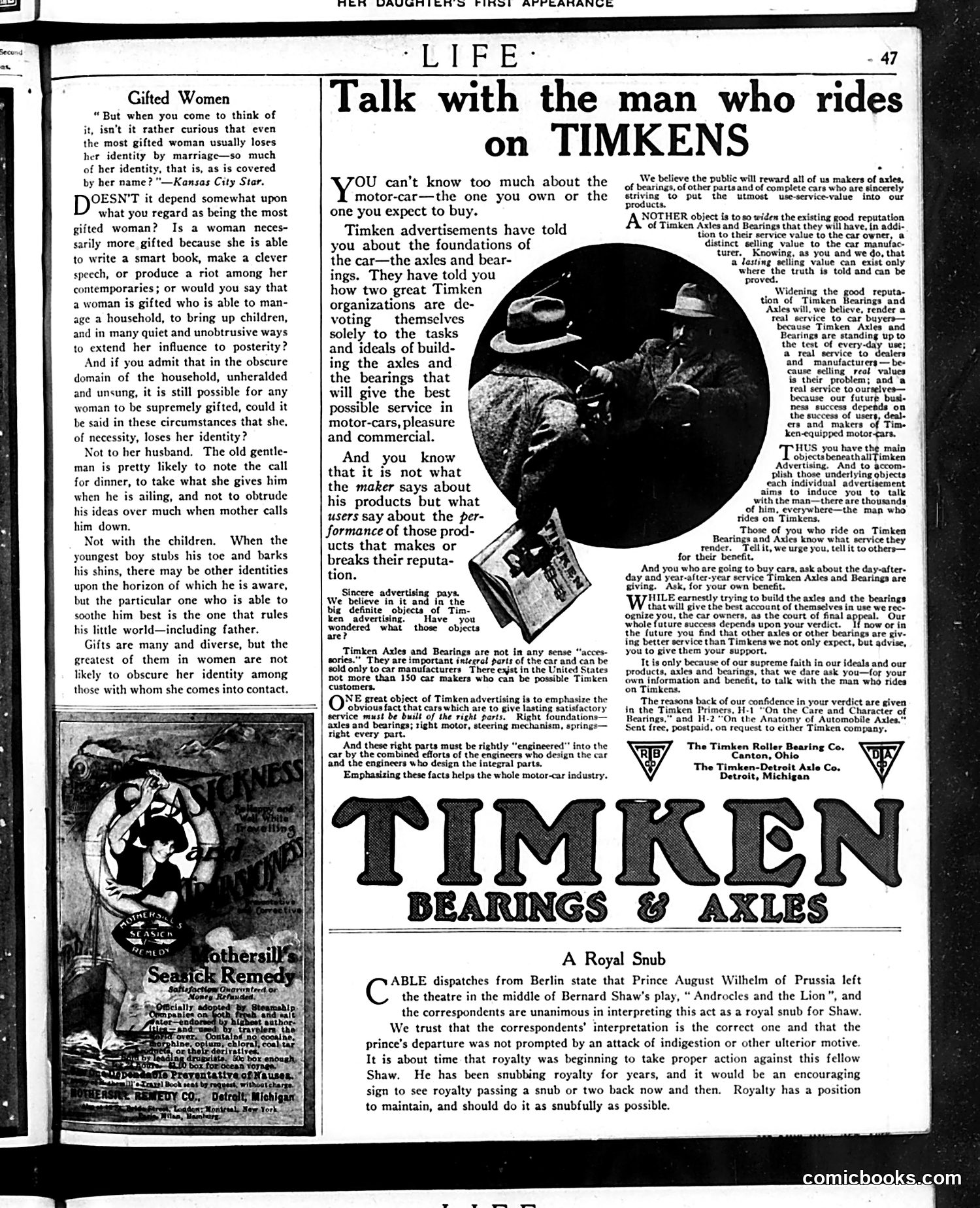 Life — January 8, 1914 — page 3: Life, 1914-01-08