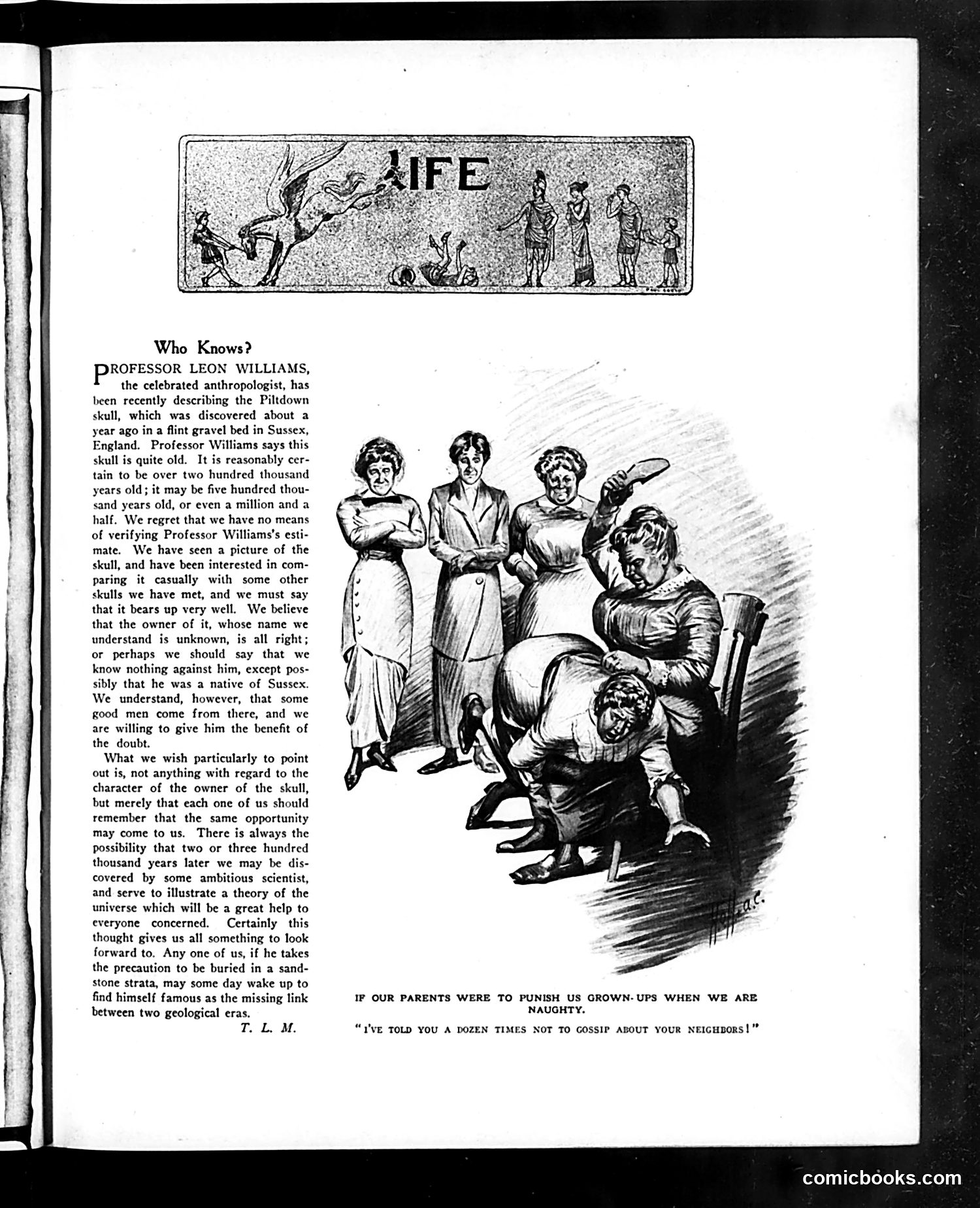 Life — January 8, 1914 — page 7: Life, 1914-01-08