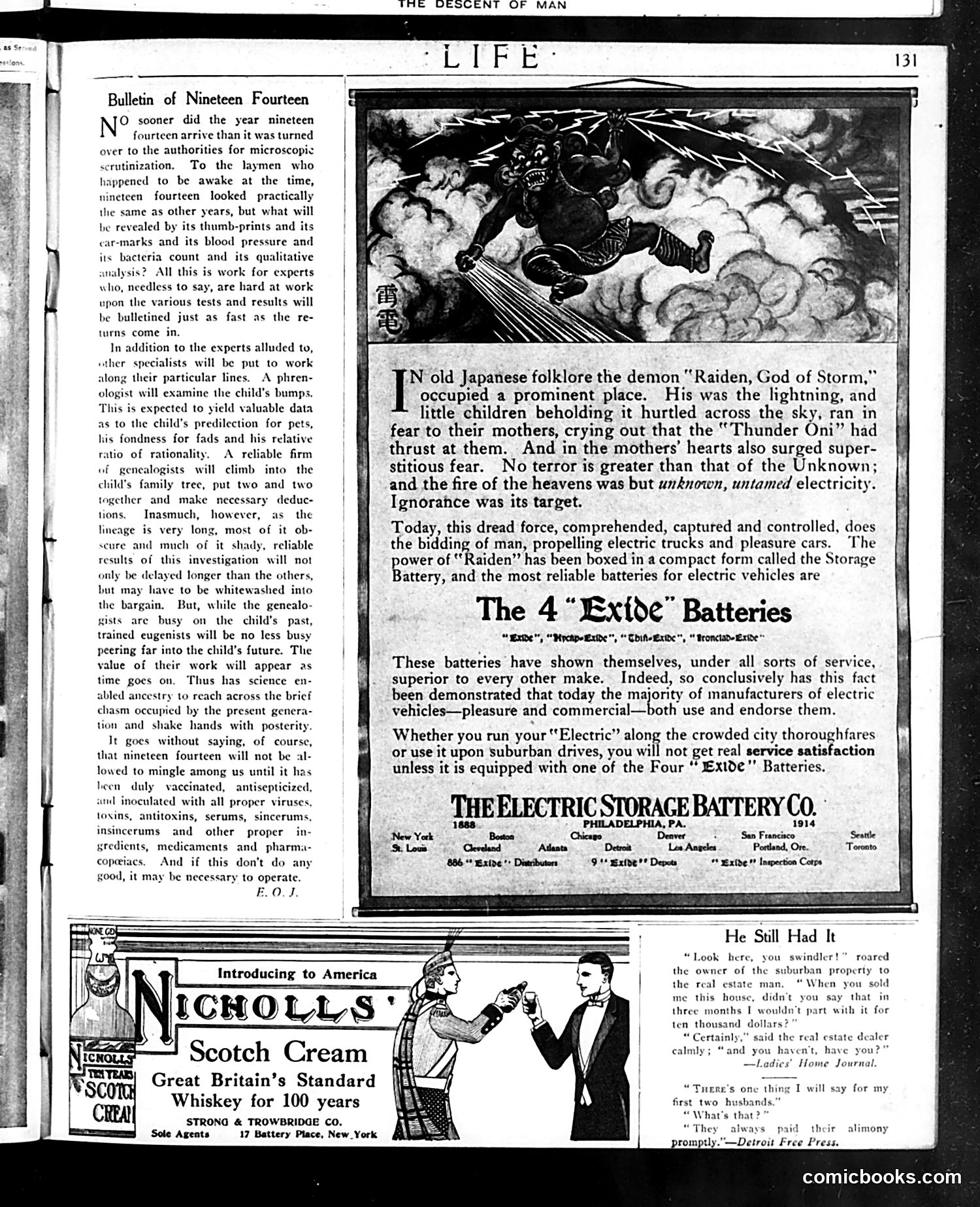 Life — January 22, 1914 — page 3: Life, 1914-01-22