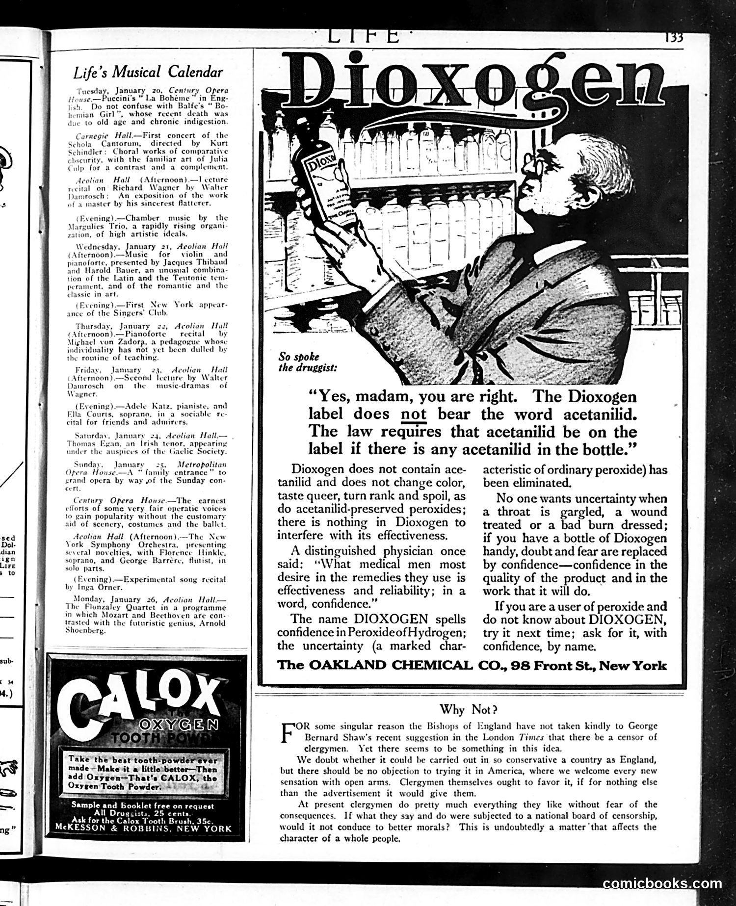 Life — January 22, 1914 — page 5: Life, 1914-01-22