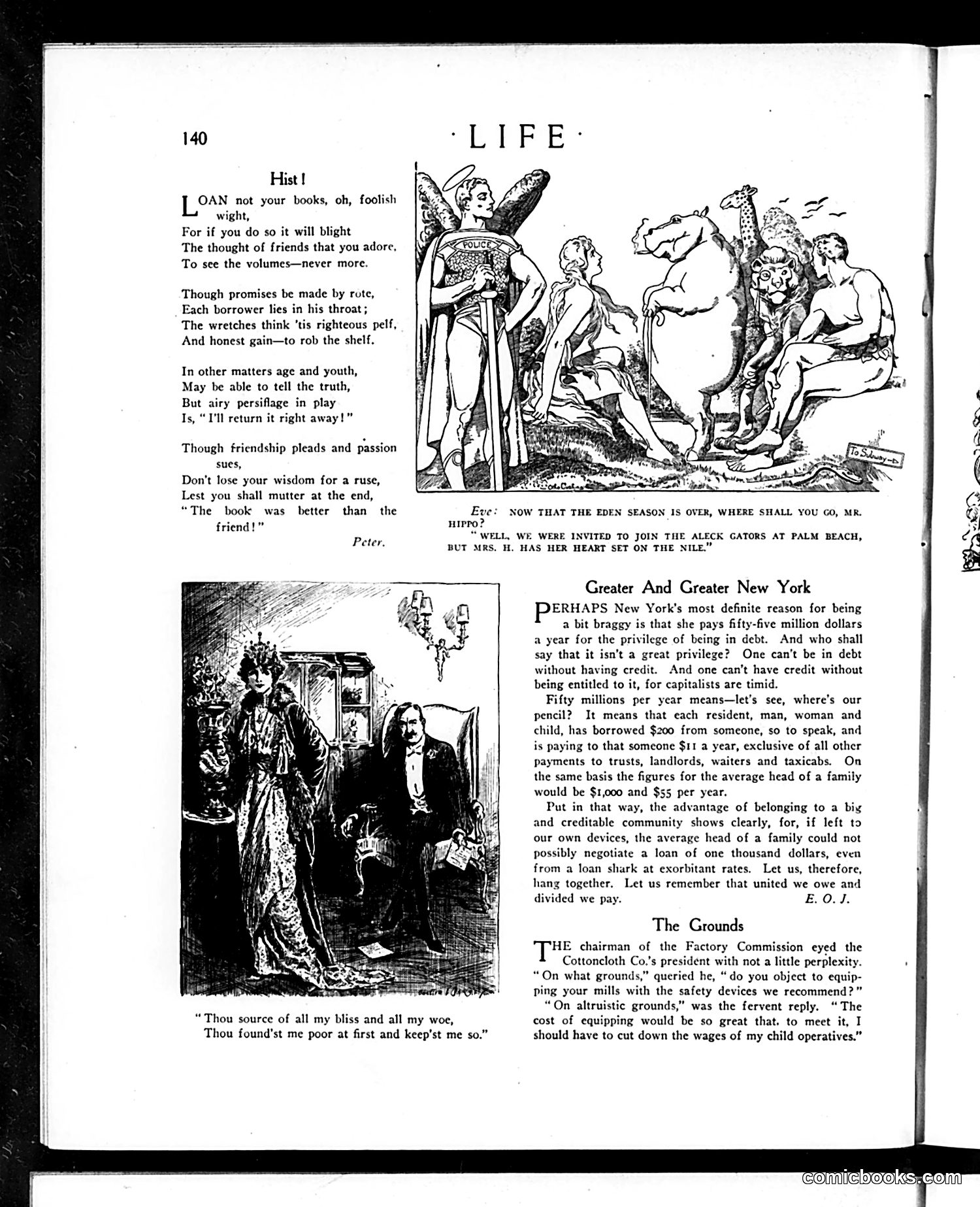 Life — January 22, 1914 — page 12: Life, 1914-01-22