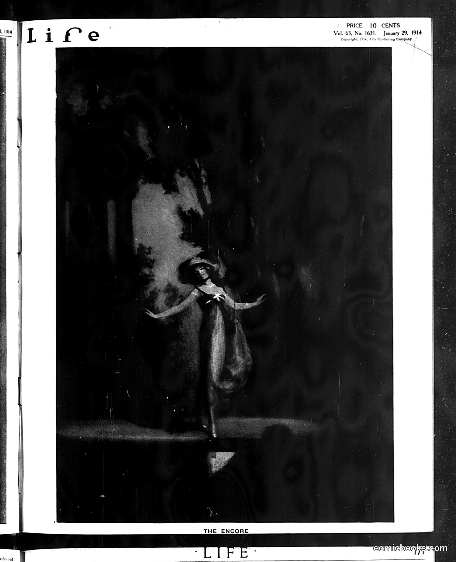 Life — January 29, 1914 — page 1: Life, 1914-01-29