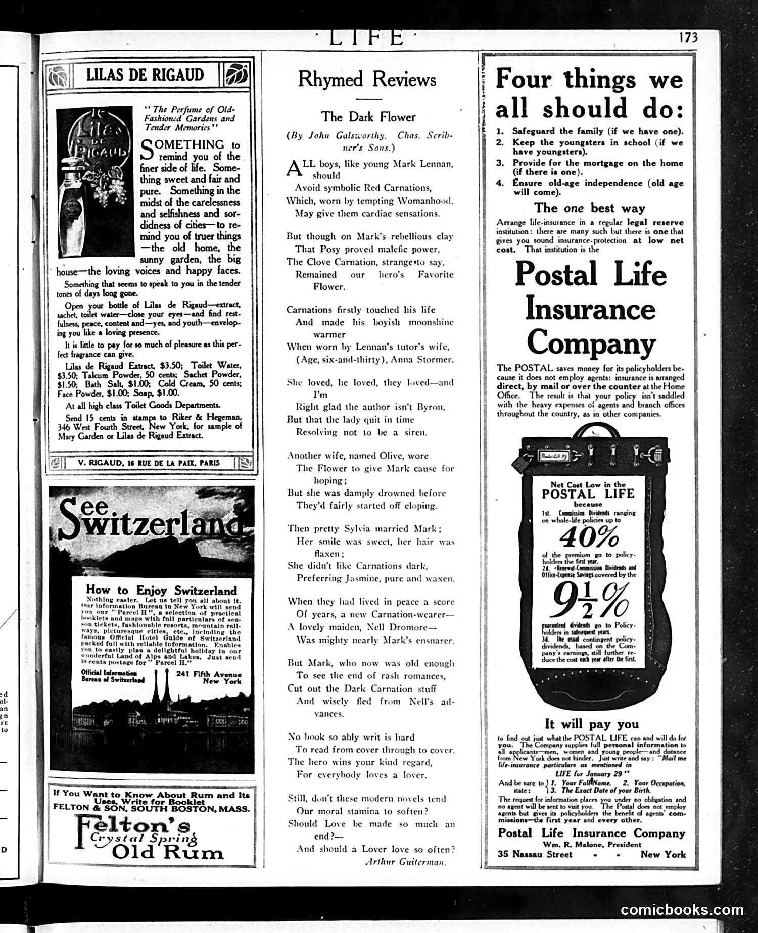 Life — January 29, 1914 — page 5: Life, 1914-01-29