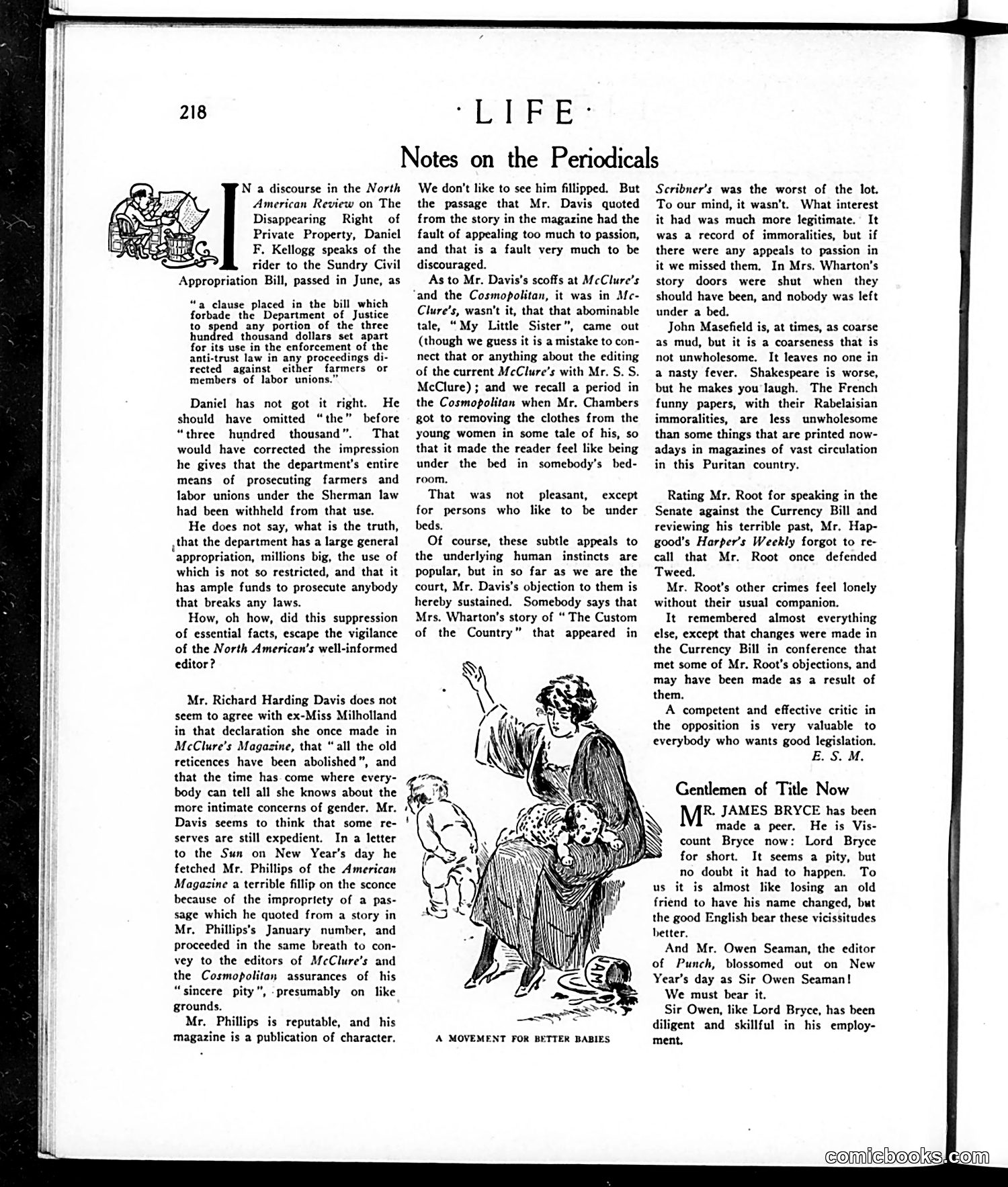 Life — February 5, 1914 — page 10: Life, 1914-02-05