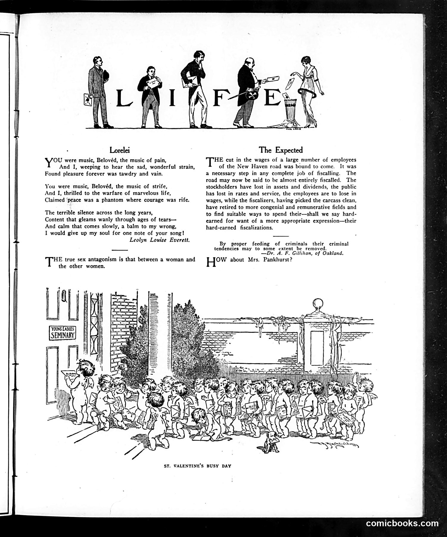 Life — February 12, 1914 — page 7: Life, 1914-02-12