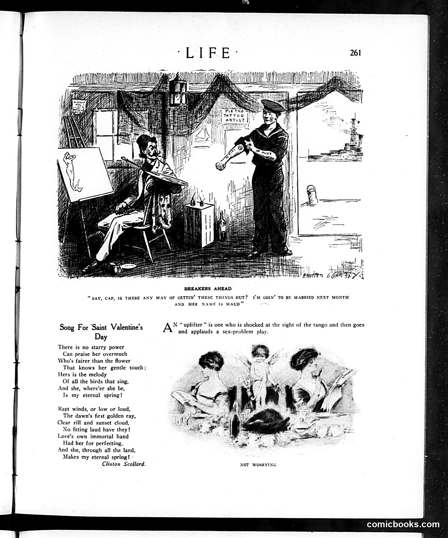 Life — February 12, 1914 — page 9: Life, 1914-02-12