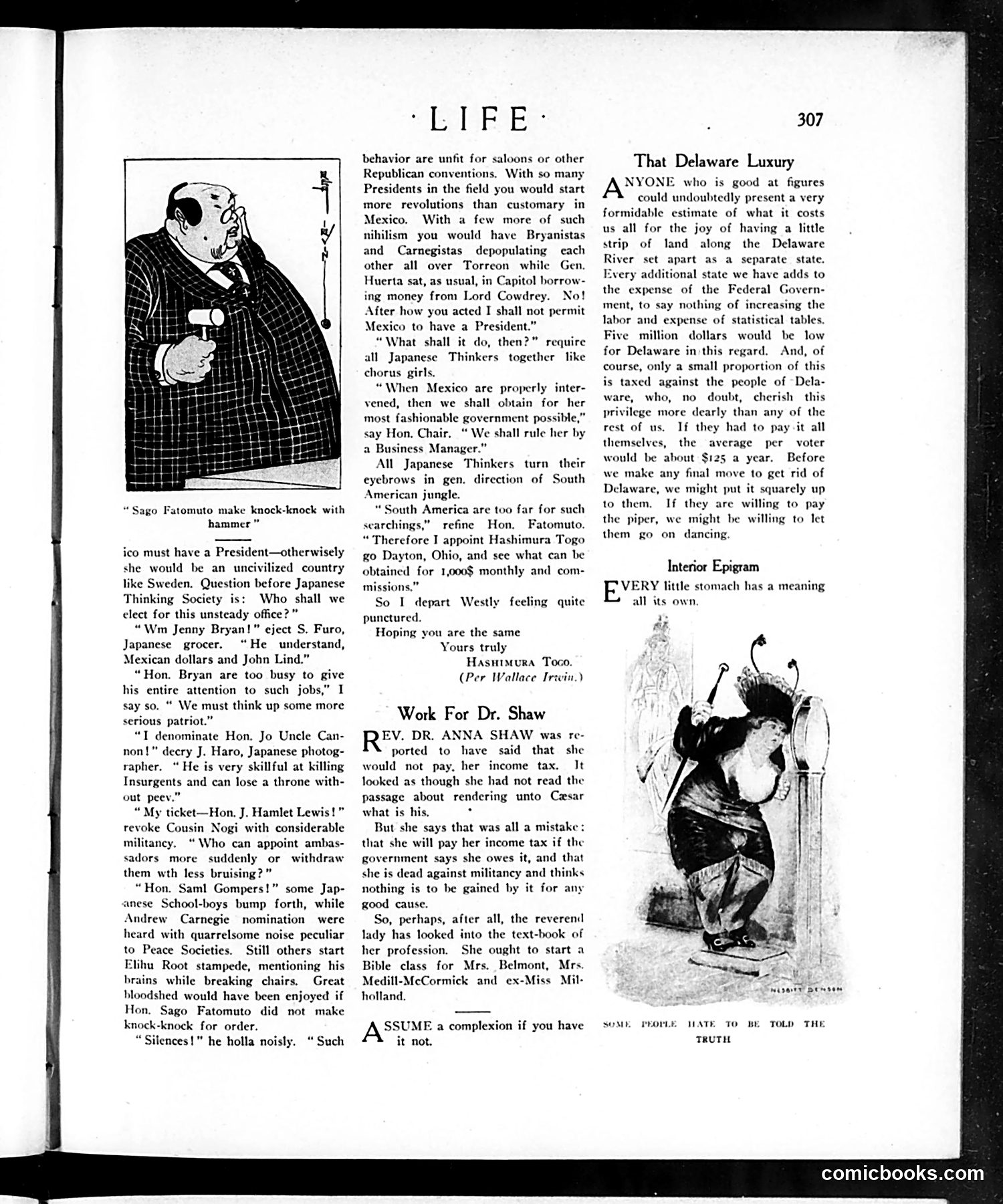 Life — February 19, 1914 — page 11: Life, 1914-02-19