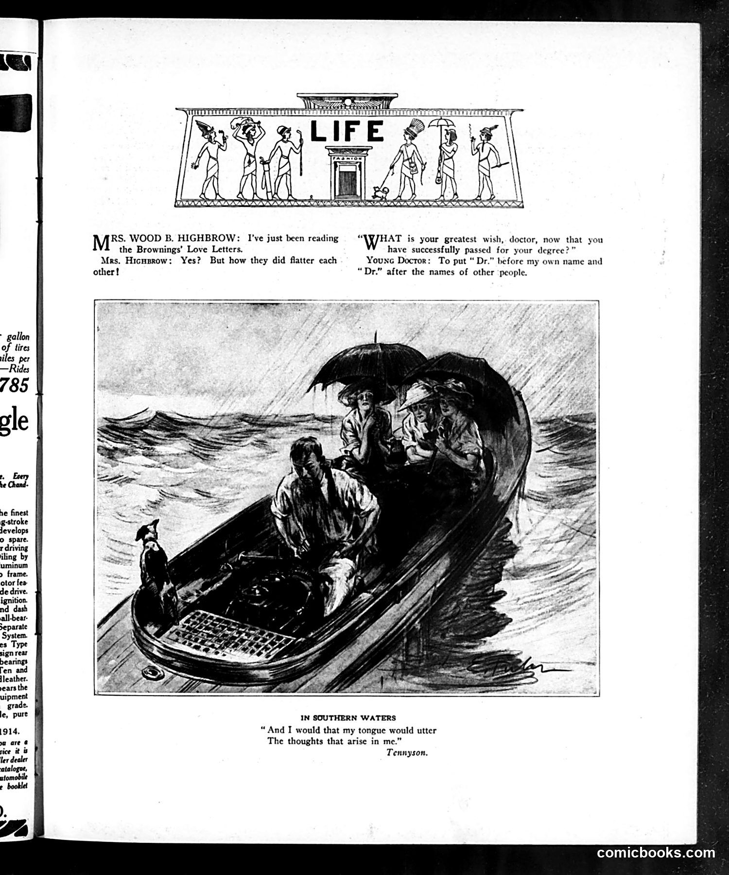 Life — February 26, 1914 — page 7: Life, 1914-02-26