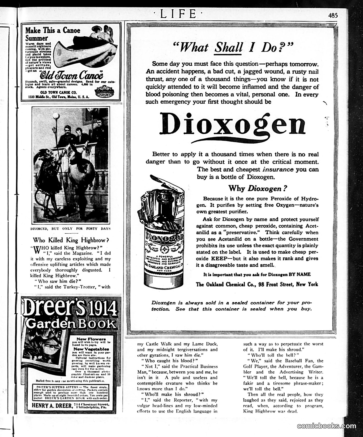 Life — March 19, 1914 — page 5: Life, 1914-03-19