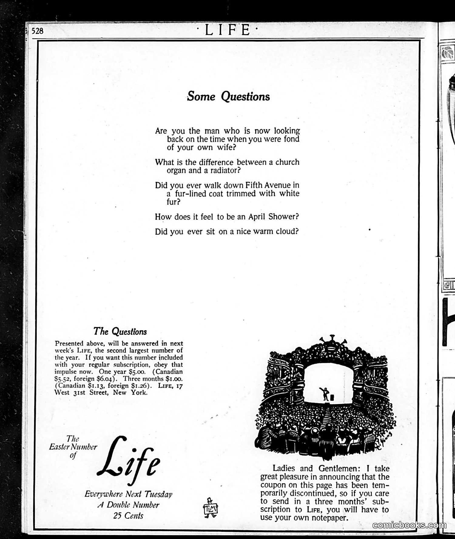 Life — March 26, 1914 — page 4: Life, 1914-03-26