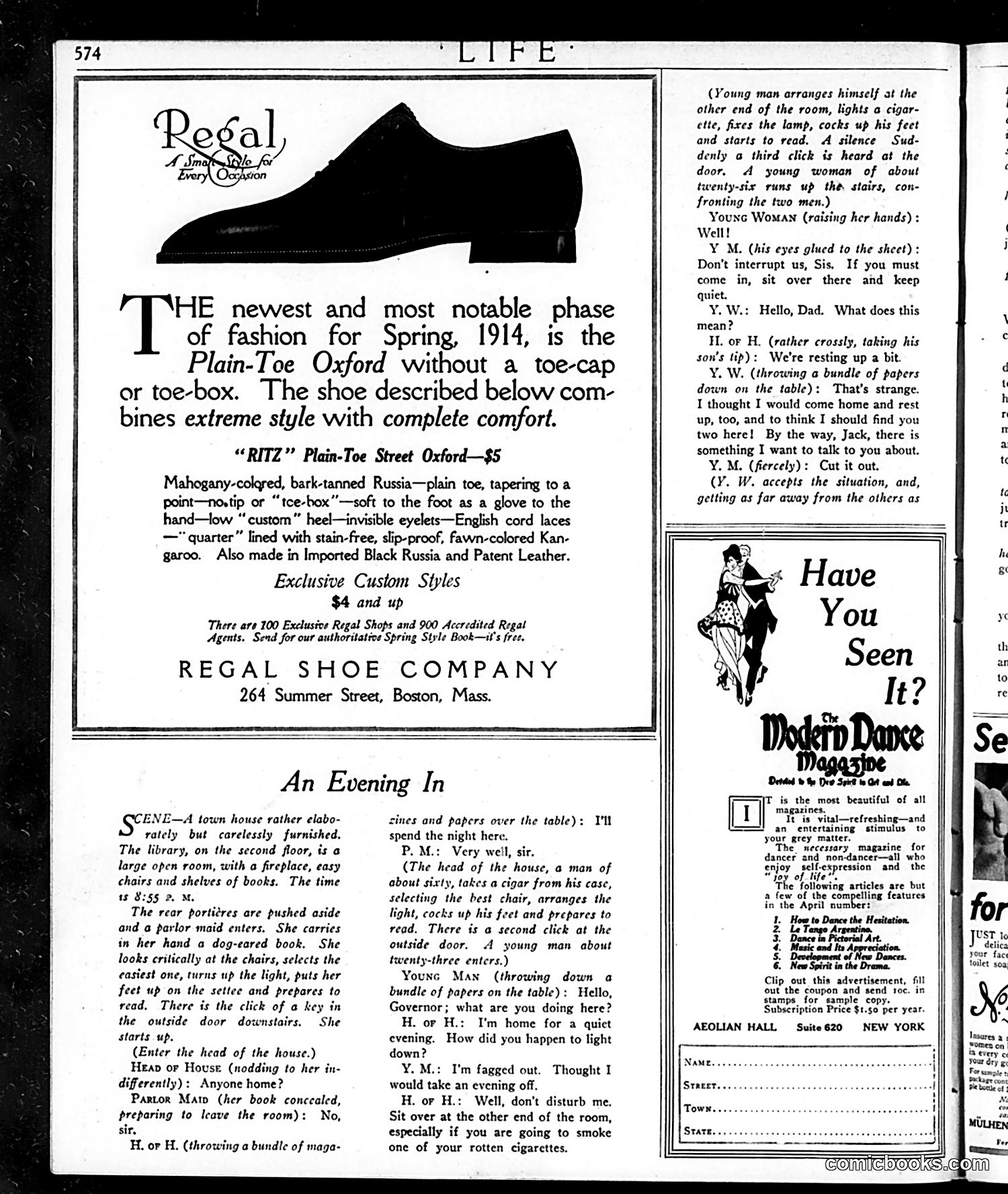 Life — April 2, 1914 — page 10: Life, 1914-04-02