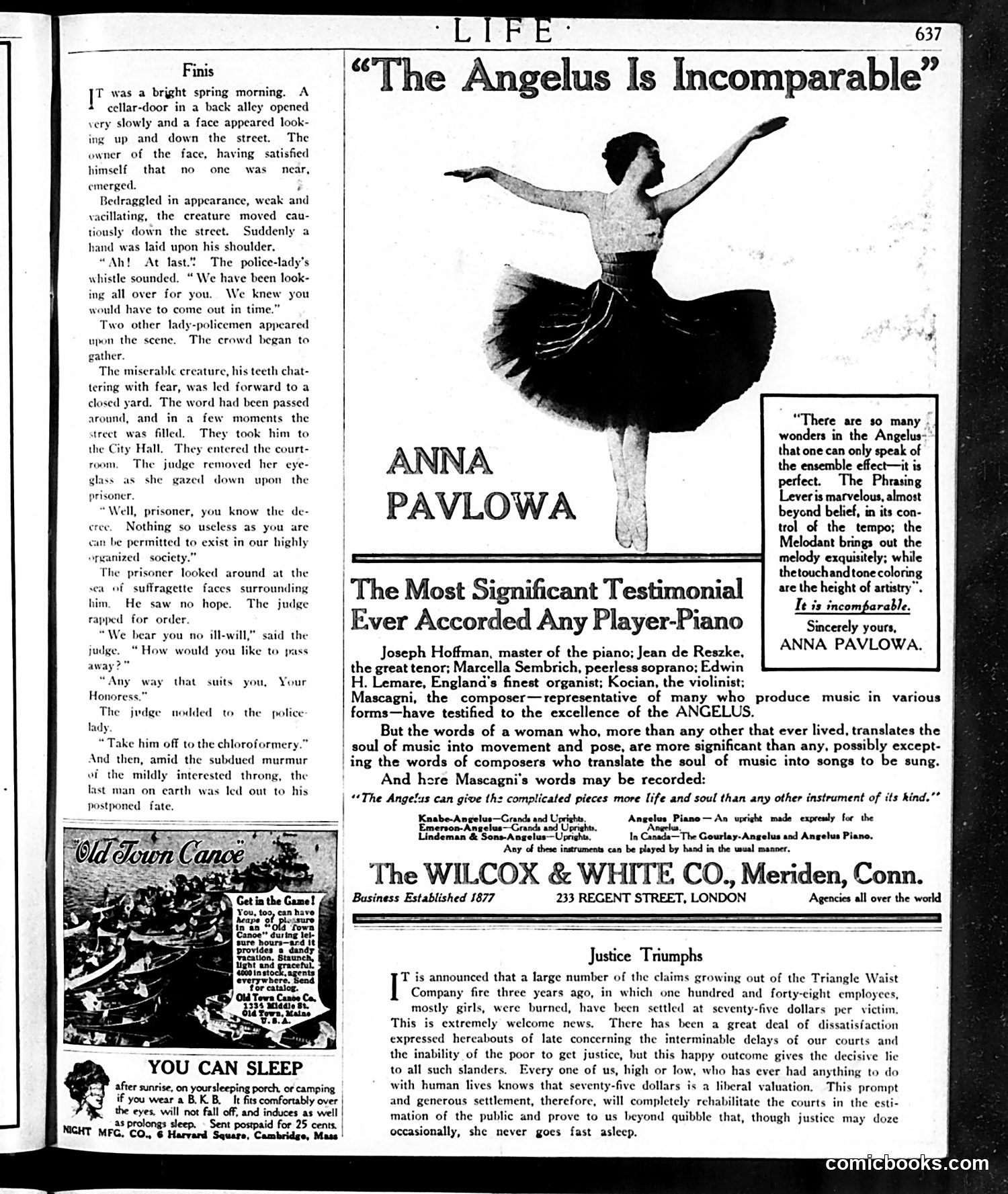 Life — April 9, 1914 — page 5: Life, 1914-04-09