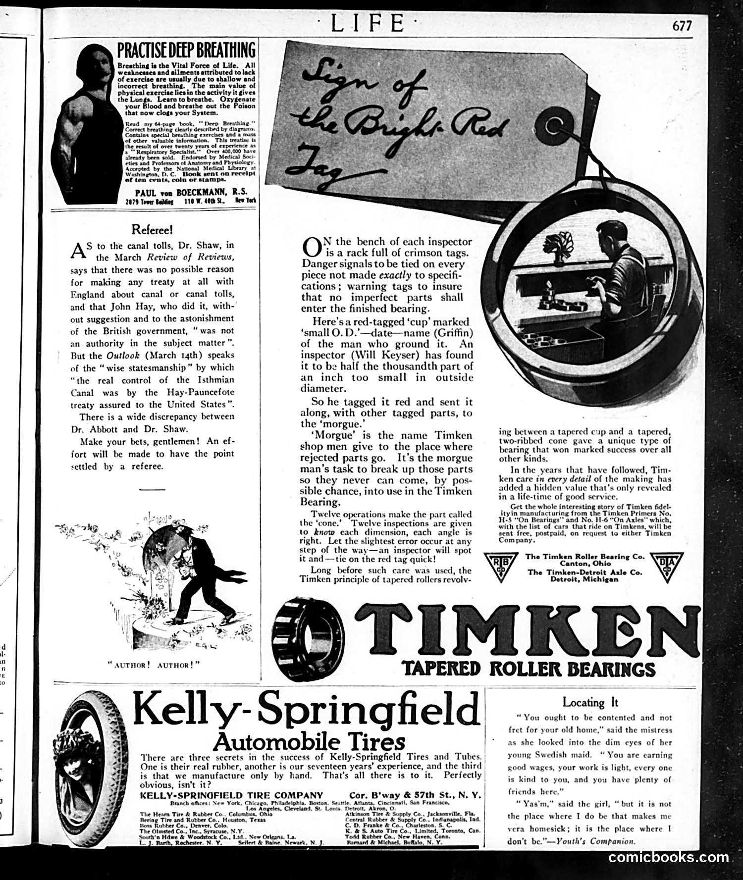 Life — April 16, 1914 — page 5: Life, 1914-04-16