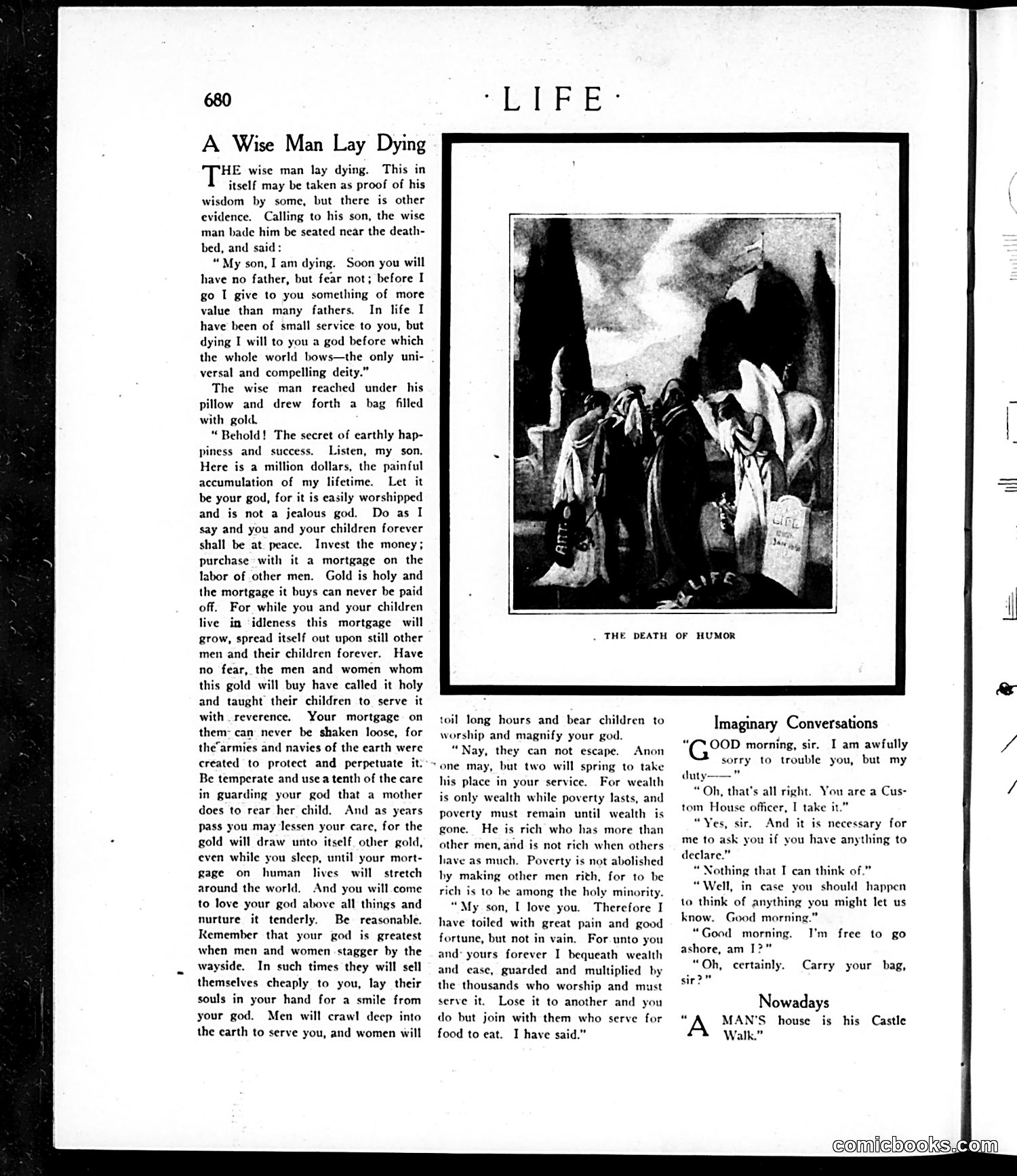Life — April 16, 1914 — page 8: Life, 1914-04-16