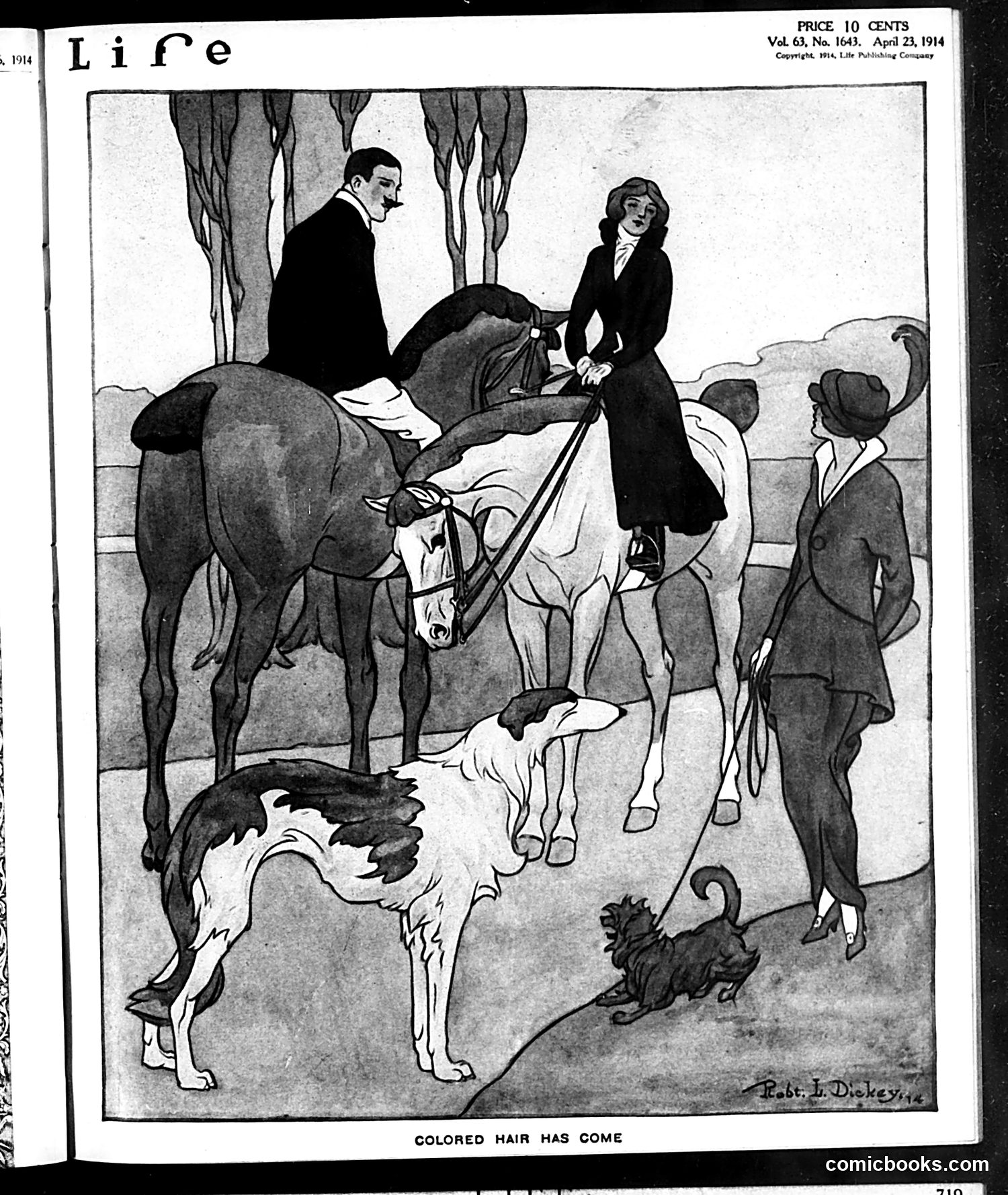 Life — April 23, 1914 — page 1: Life, 1914-04-23