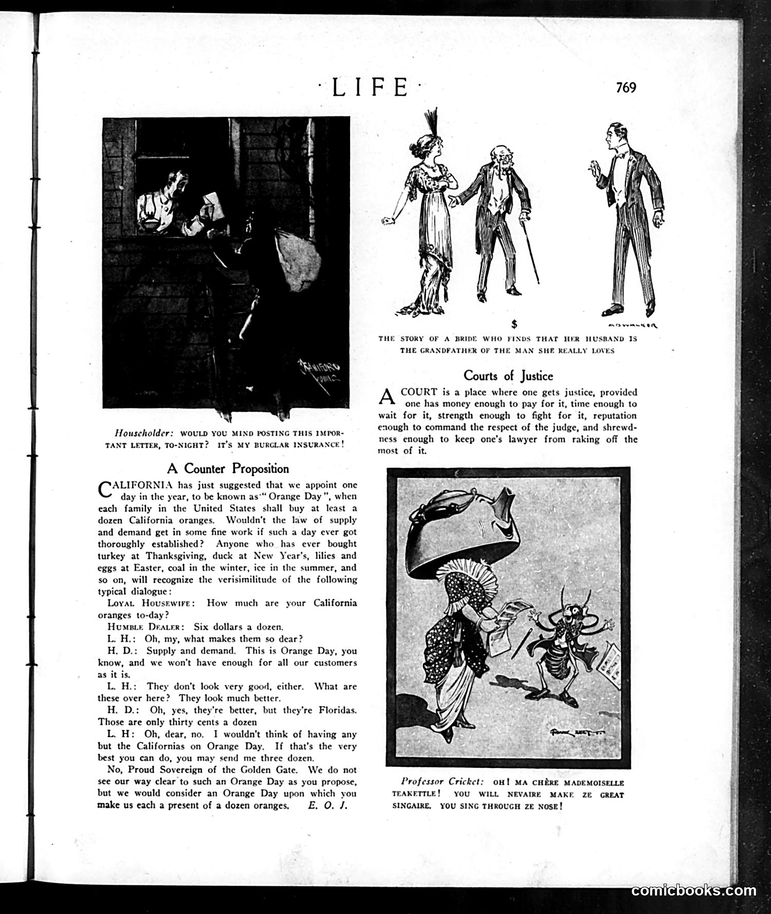 Life — April 30, 1914 — page 9: Life, 1914-04-30