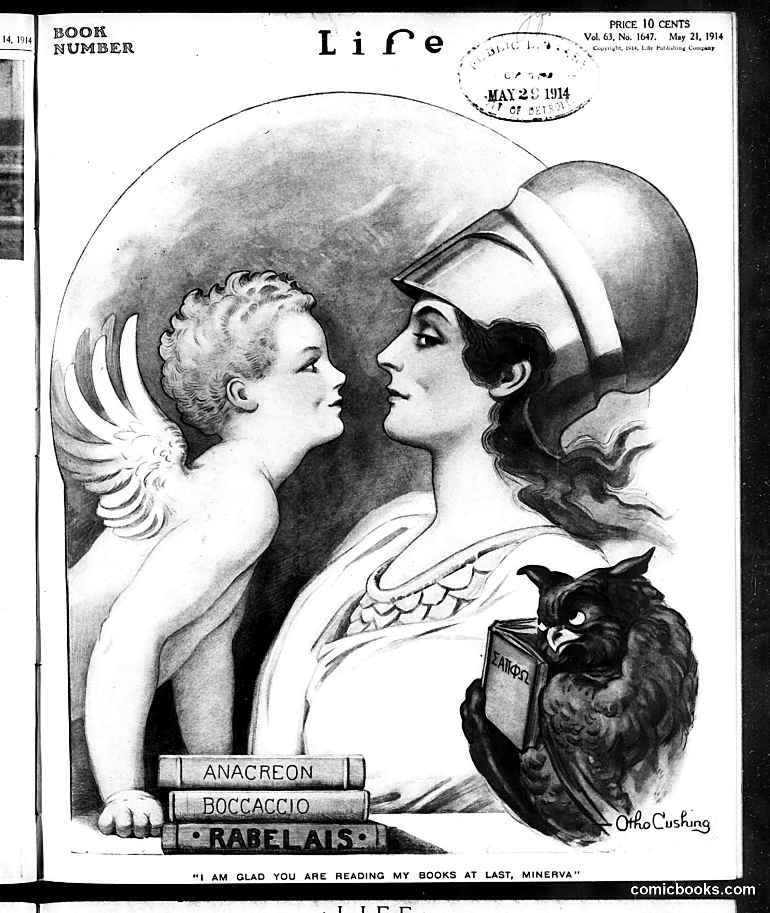 Life — May 21, 1914 — page 1: Life, 1914-05-21