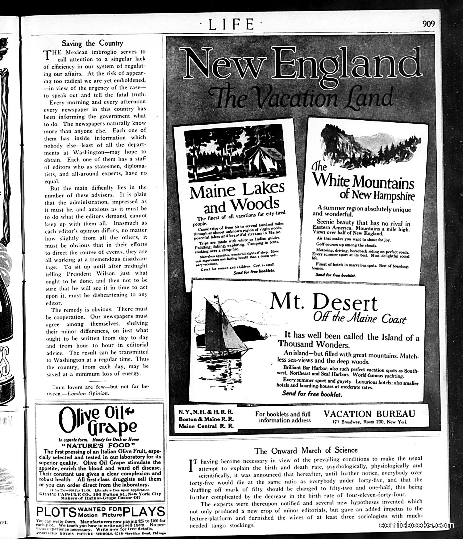Life — May 21, 1914 — page 9: Life, 1914-05-21