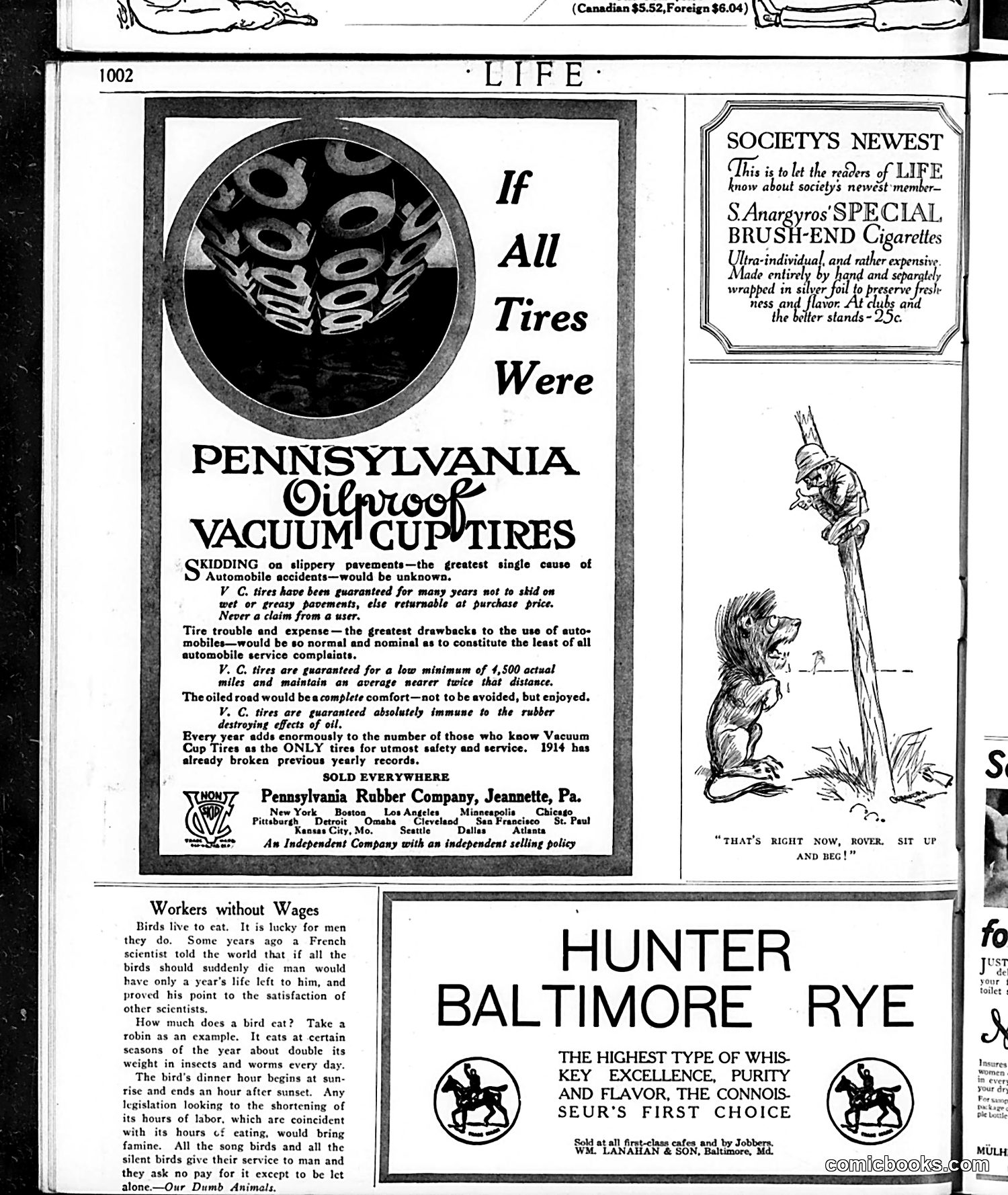Life — June 4, 1914 — page 6: Life, 1914-06-04