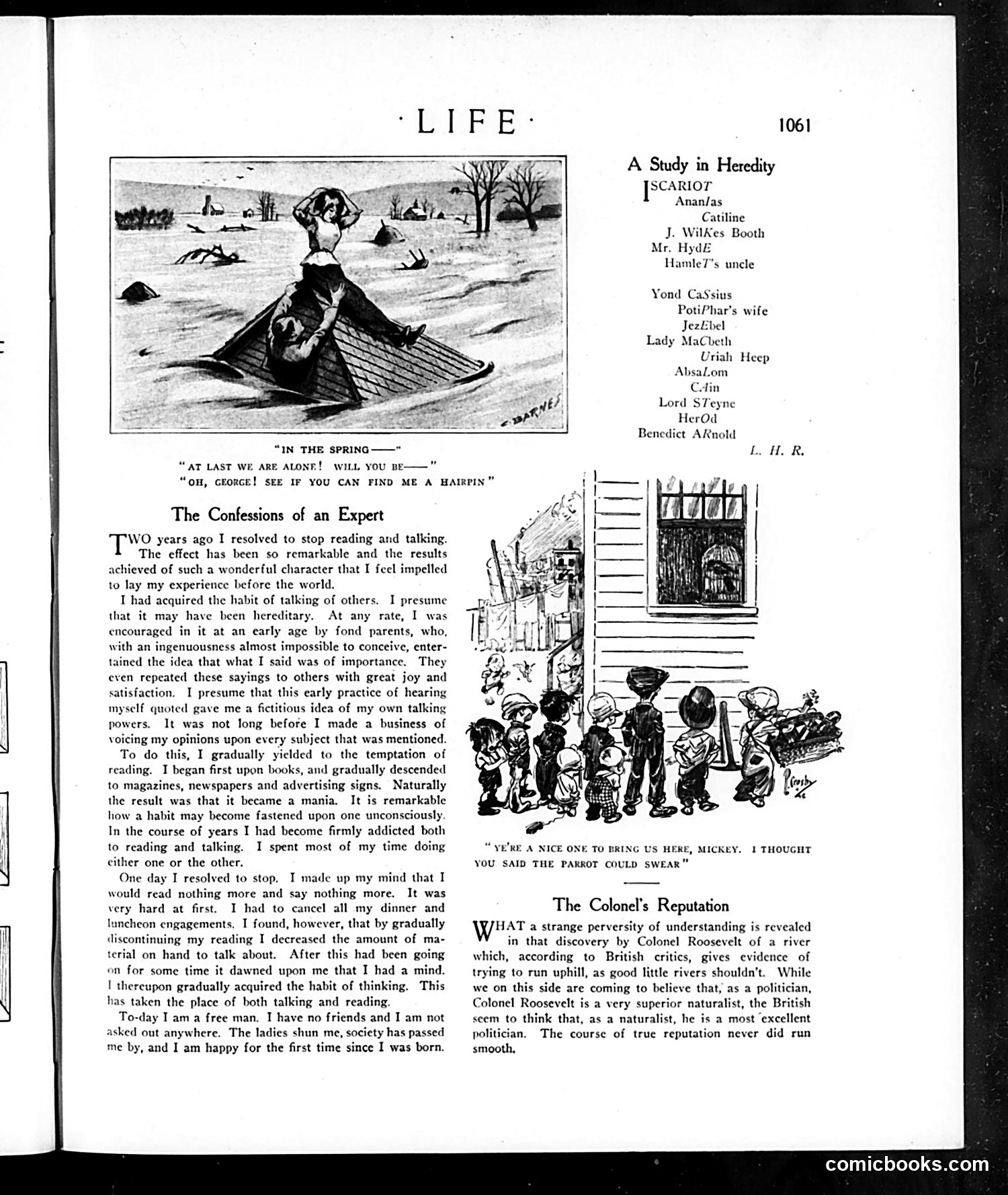Life — June 11, 1914 — page 13: Life, 1914-06-11