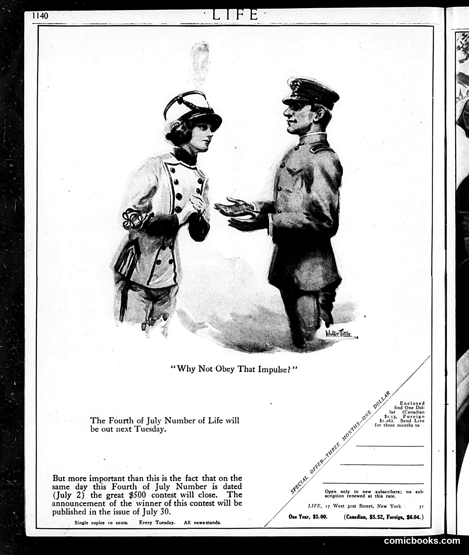 Life — June 25, 1914 — page 4: Life, 1914-06-25