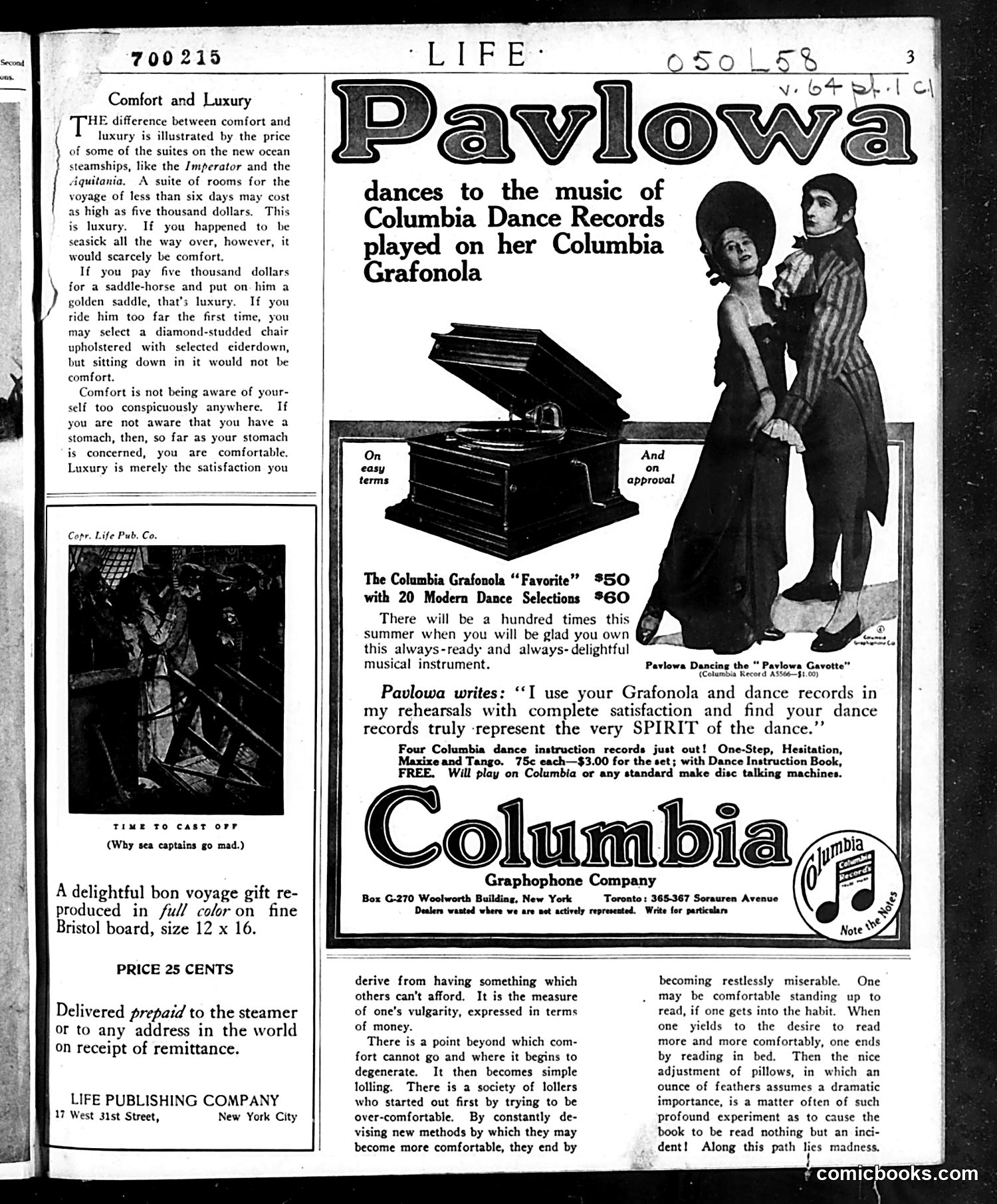 Life — July 2, 1914 — page 3: Life, 1914-07-02
