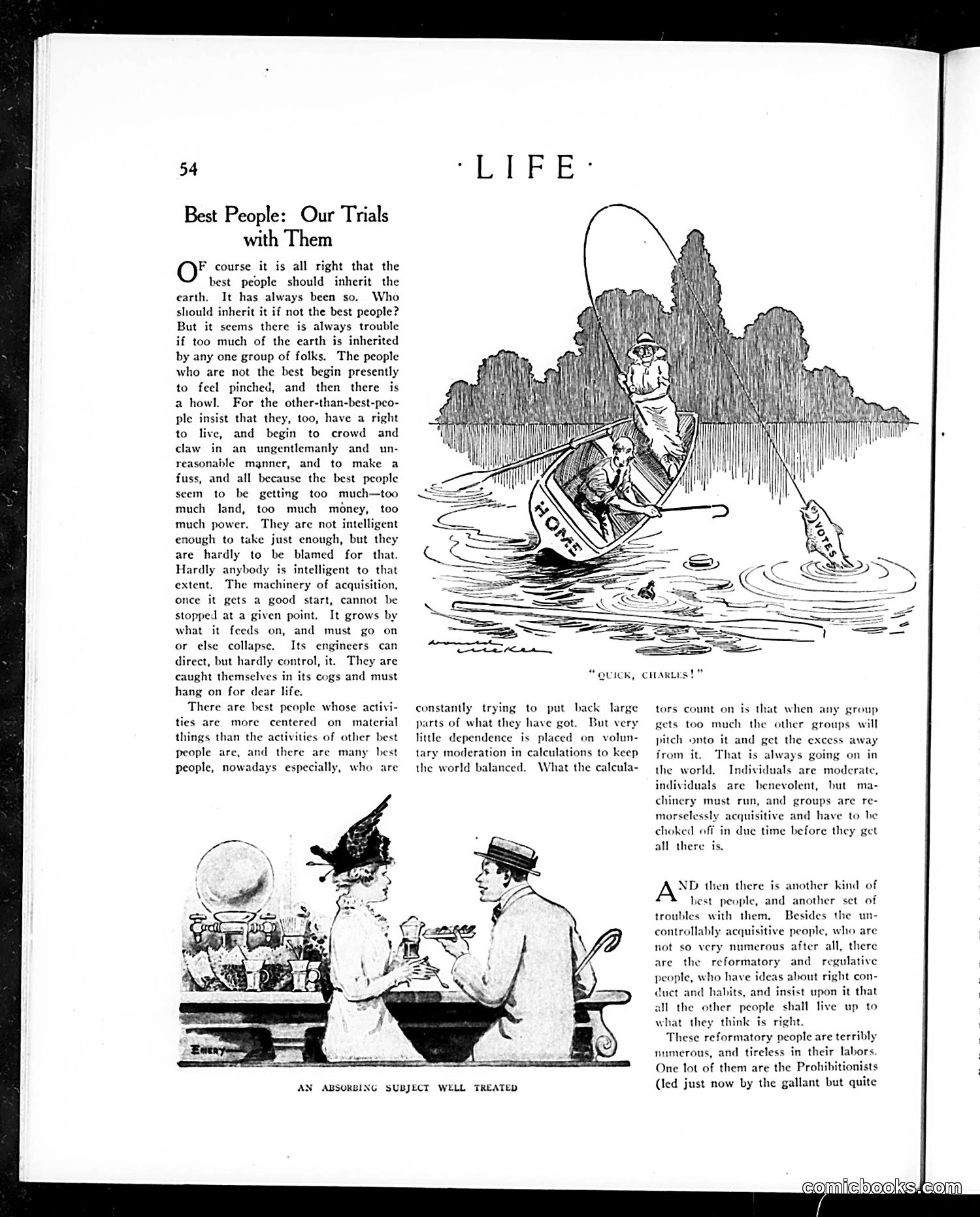 Life — July 9, 1914 — page 10: Life, 1914-07-09