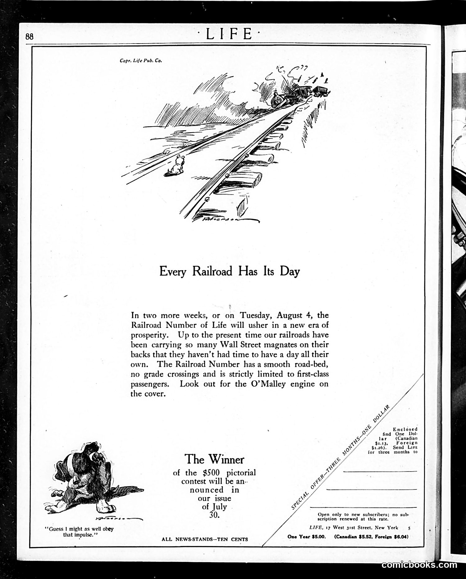 Life — July 16, 1914 — page 4: Life, 1914-07-16