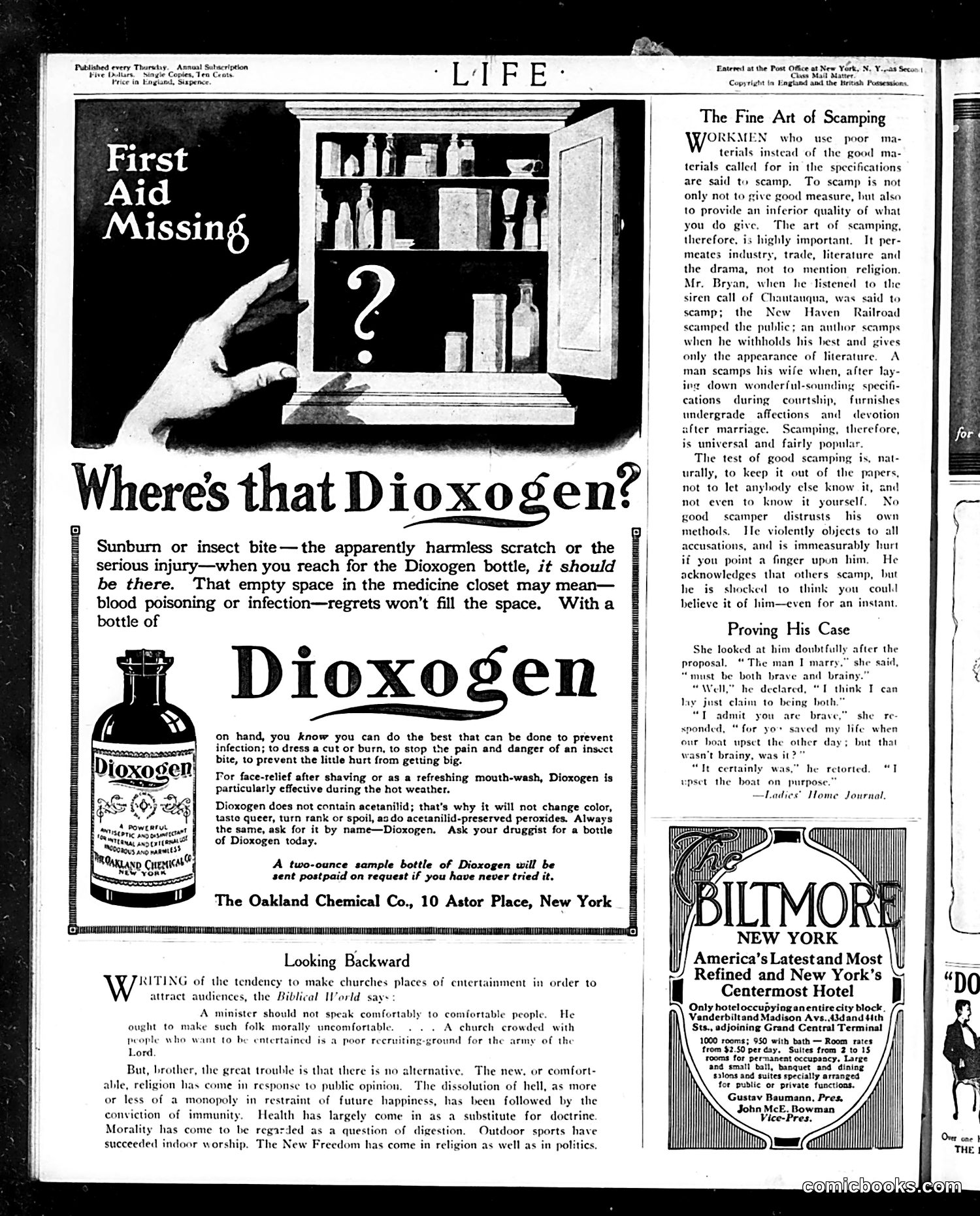 Life — July 23, 1914 — page 2: Life, 1914-07-23