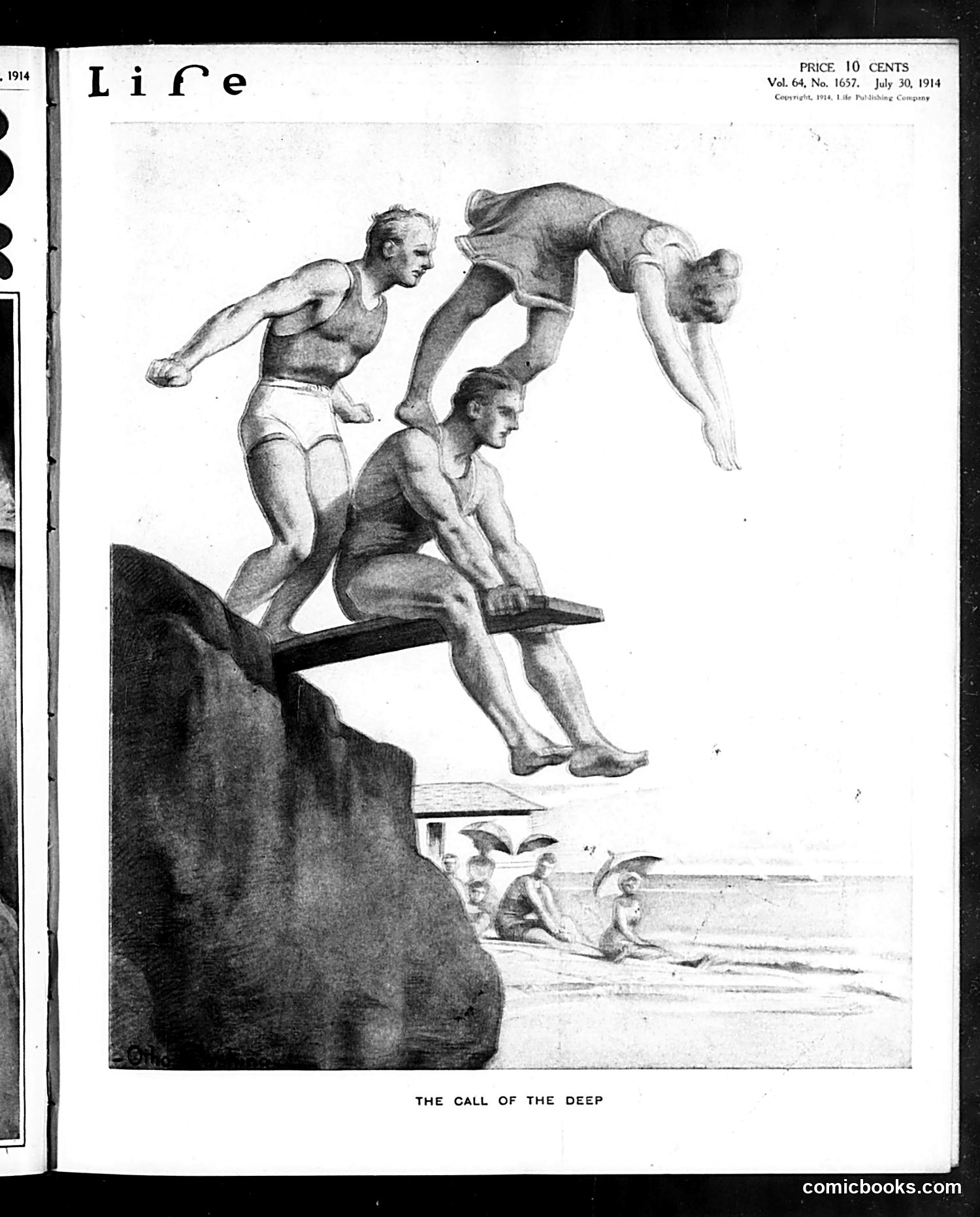 Life — July 30, 1914 — page 1: Life, 1914-07-30