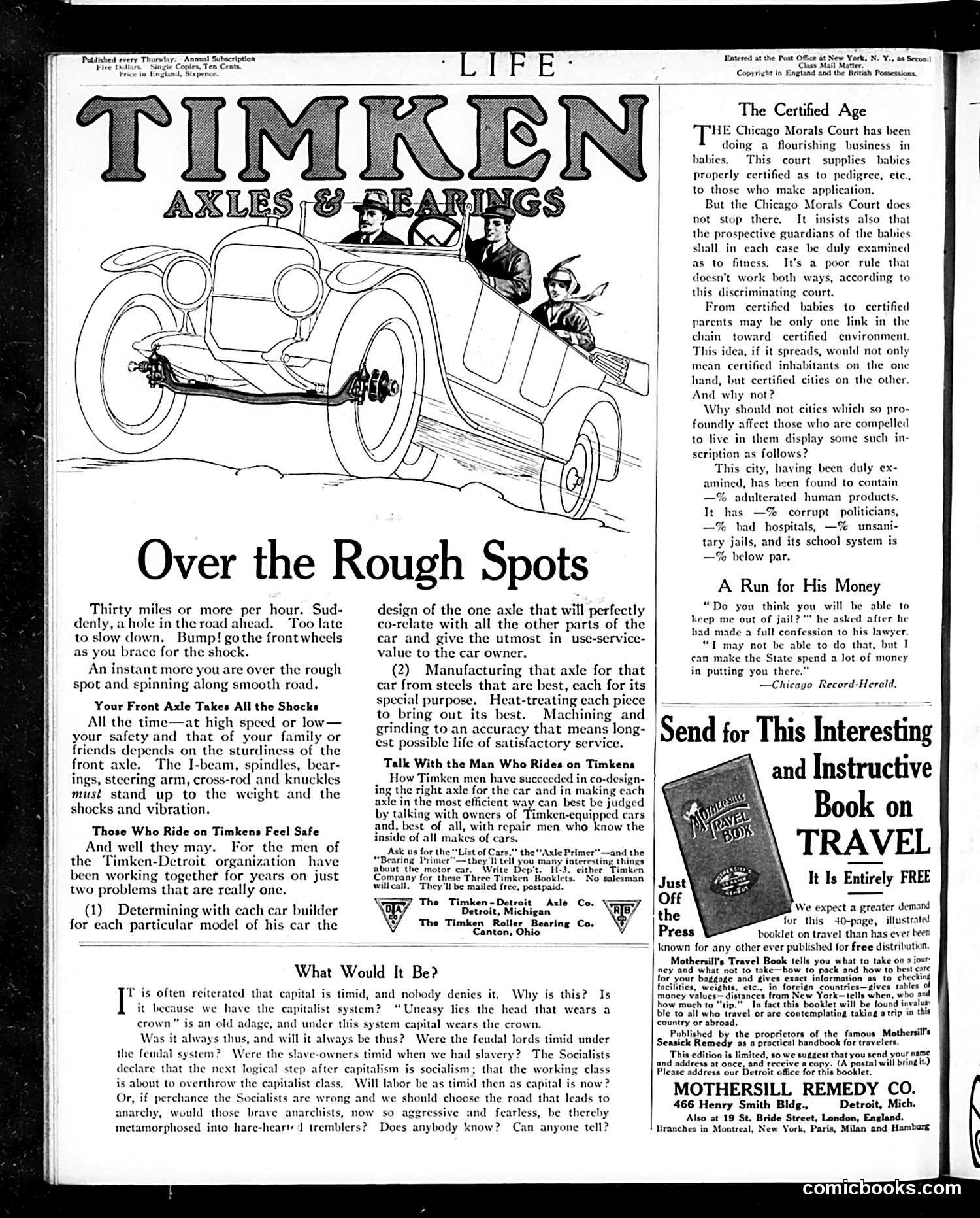 Life — August 13, 1914 — page 2: Life, 1914-08-13