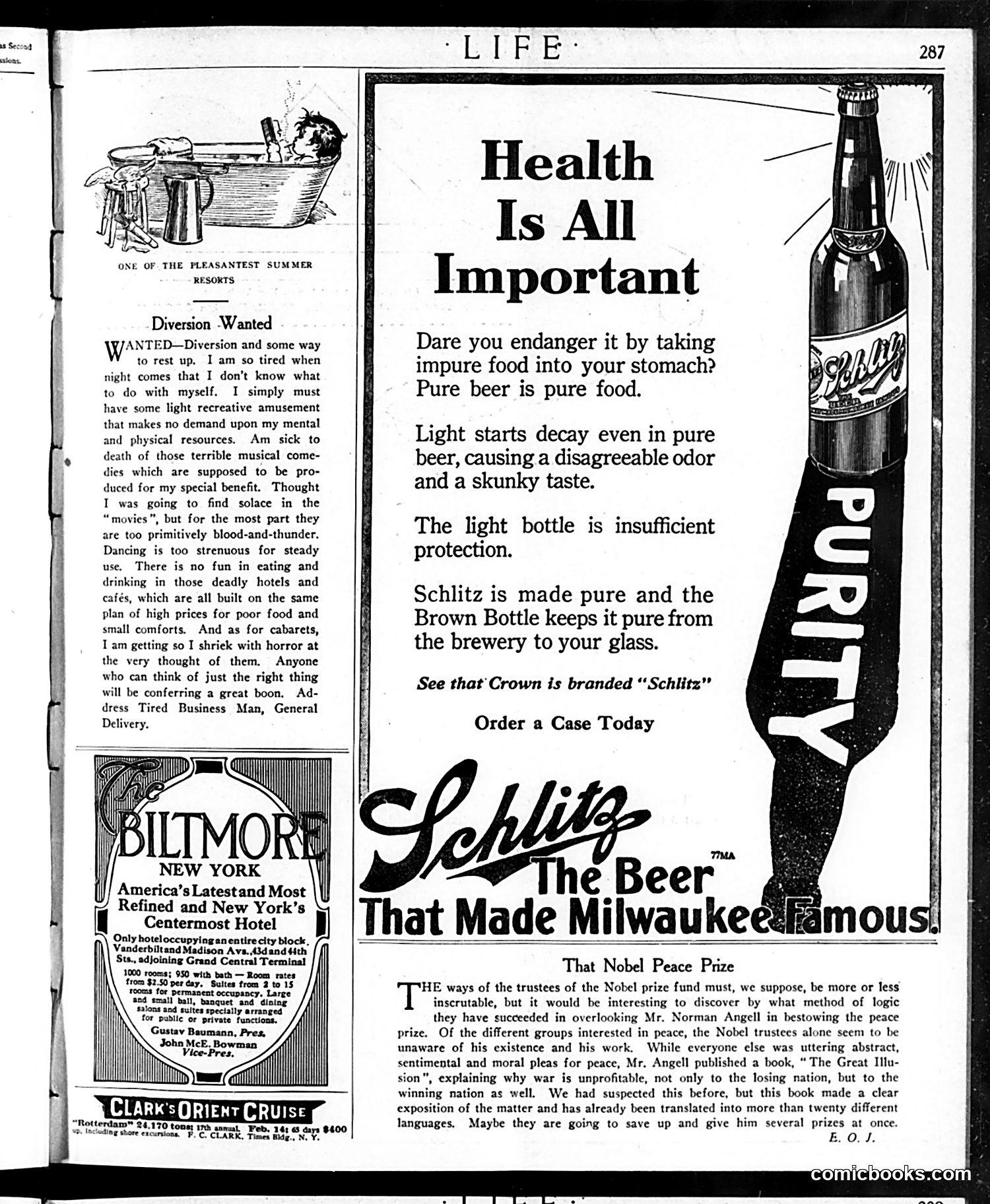 Life — August 20, 1914 — page 3: Life, 1914-08-20
