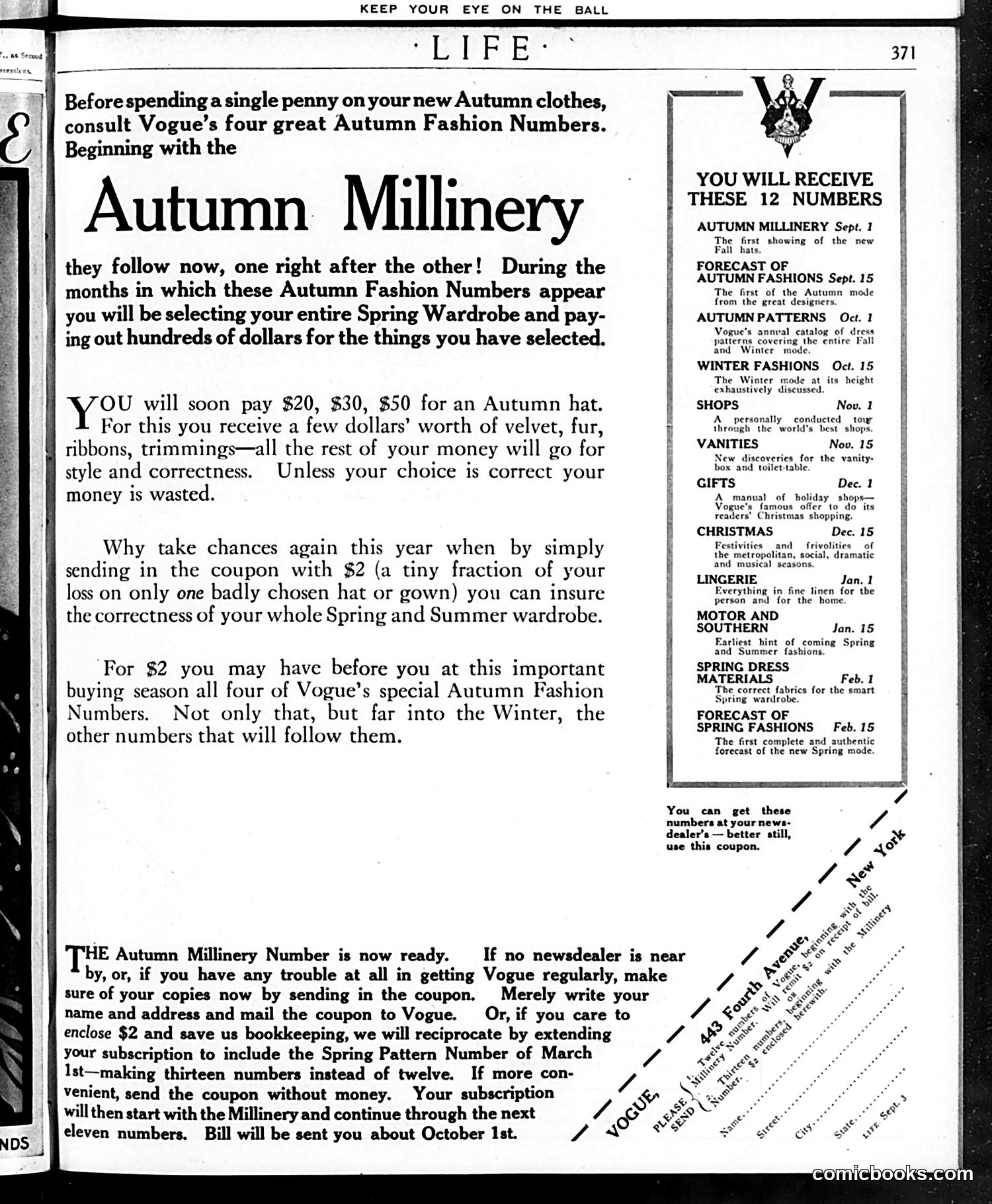 Life — September 3, 1914 — page 3: Life, 1914-09-03