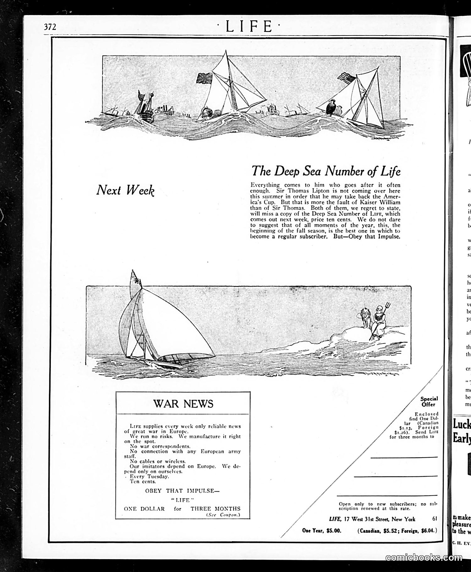 Life — September 3, 1914 — page 4: Life, 1914-09-03