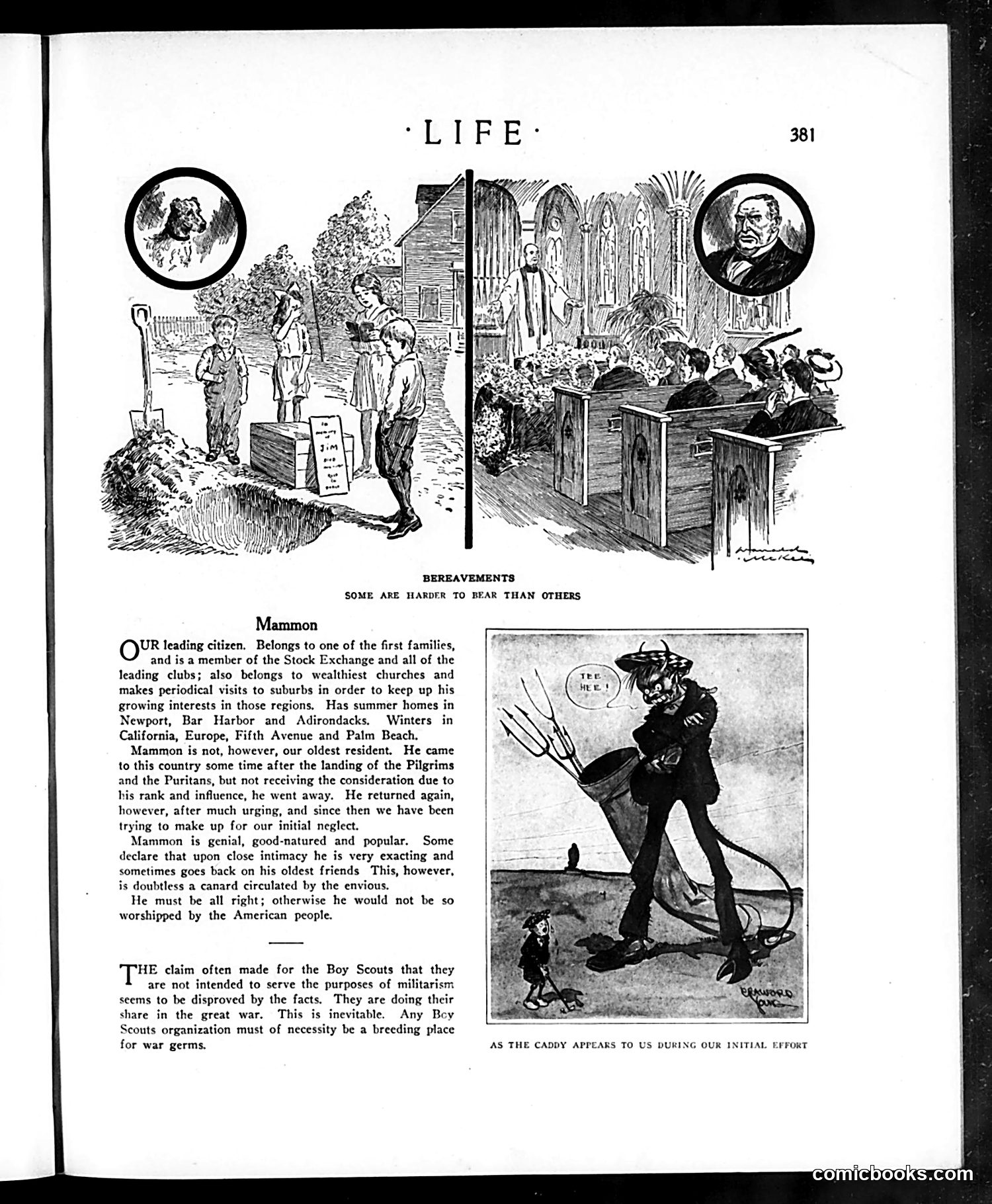 Life — September 3, 1914 — page 13: Life, 1914-09-03