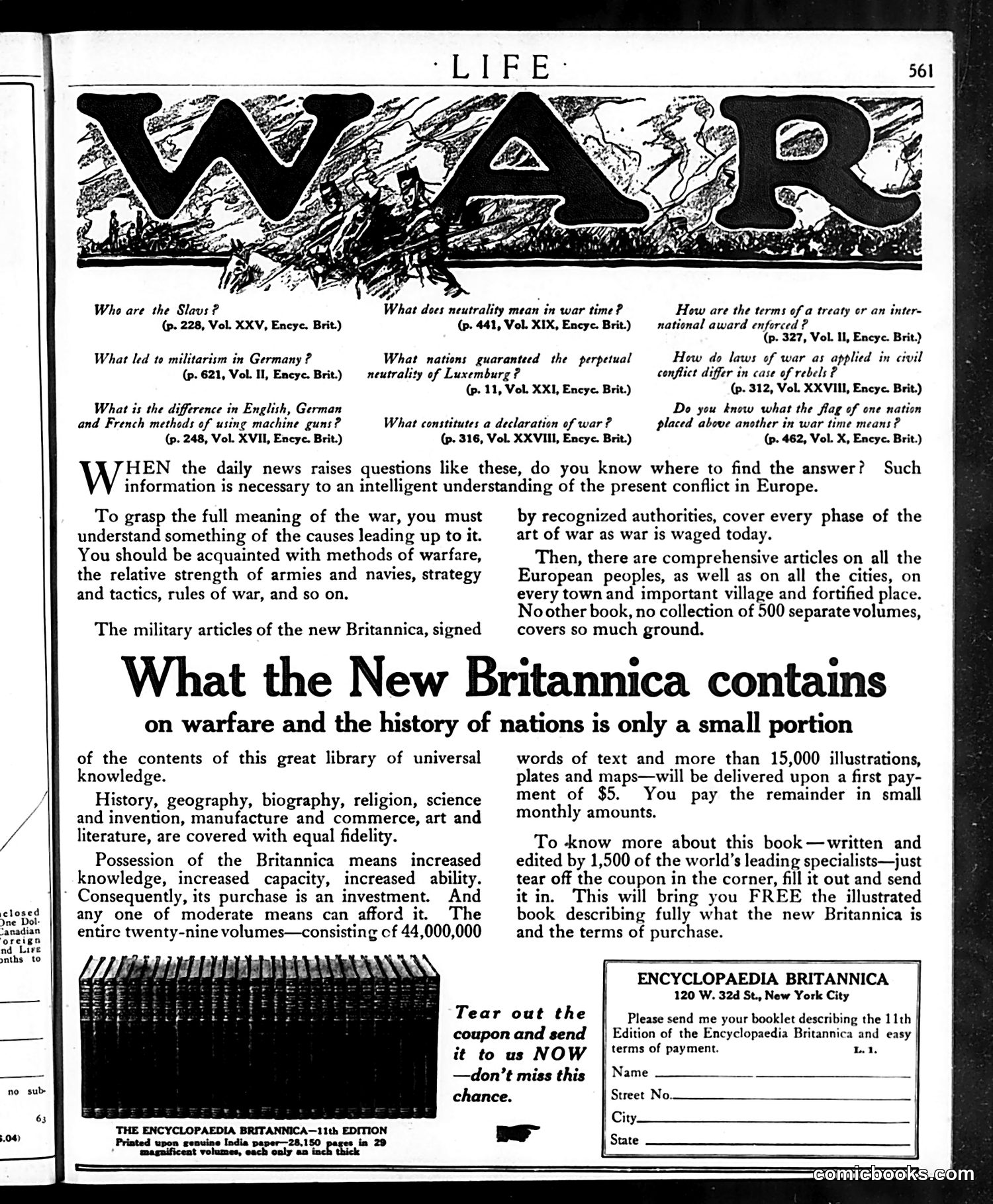 Life — October 1, 1914 — page 5: Life, 1914-10-01