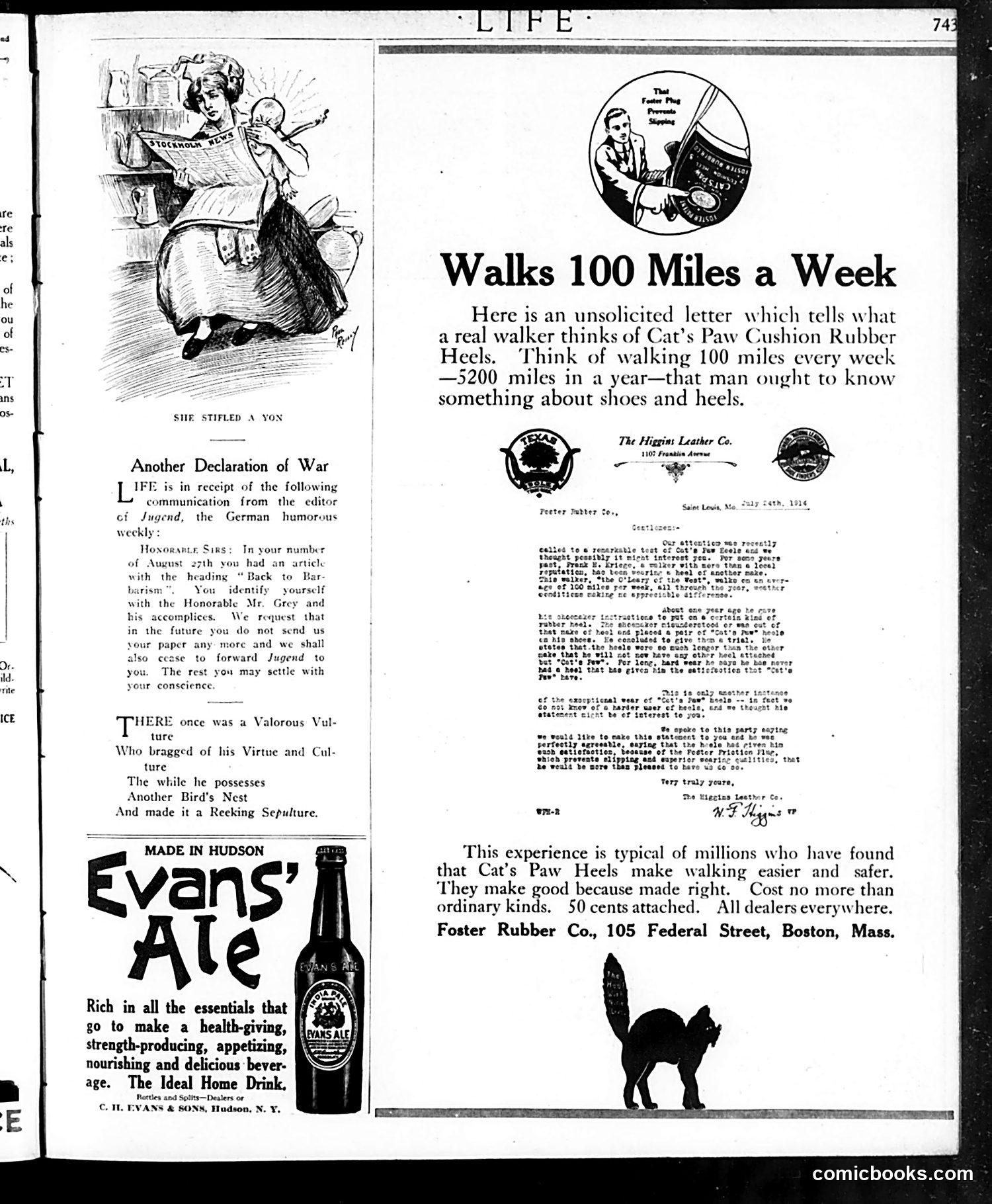 Life — October 29, 1914 — page 3: Life, 1914-10-29