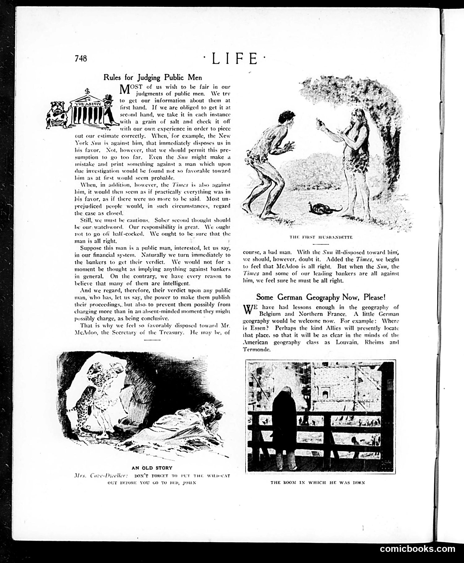 Life — October 29, 1914 — page 8: Life, 1914-10-29