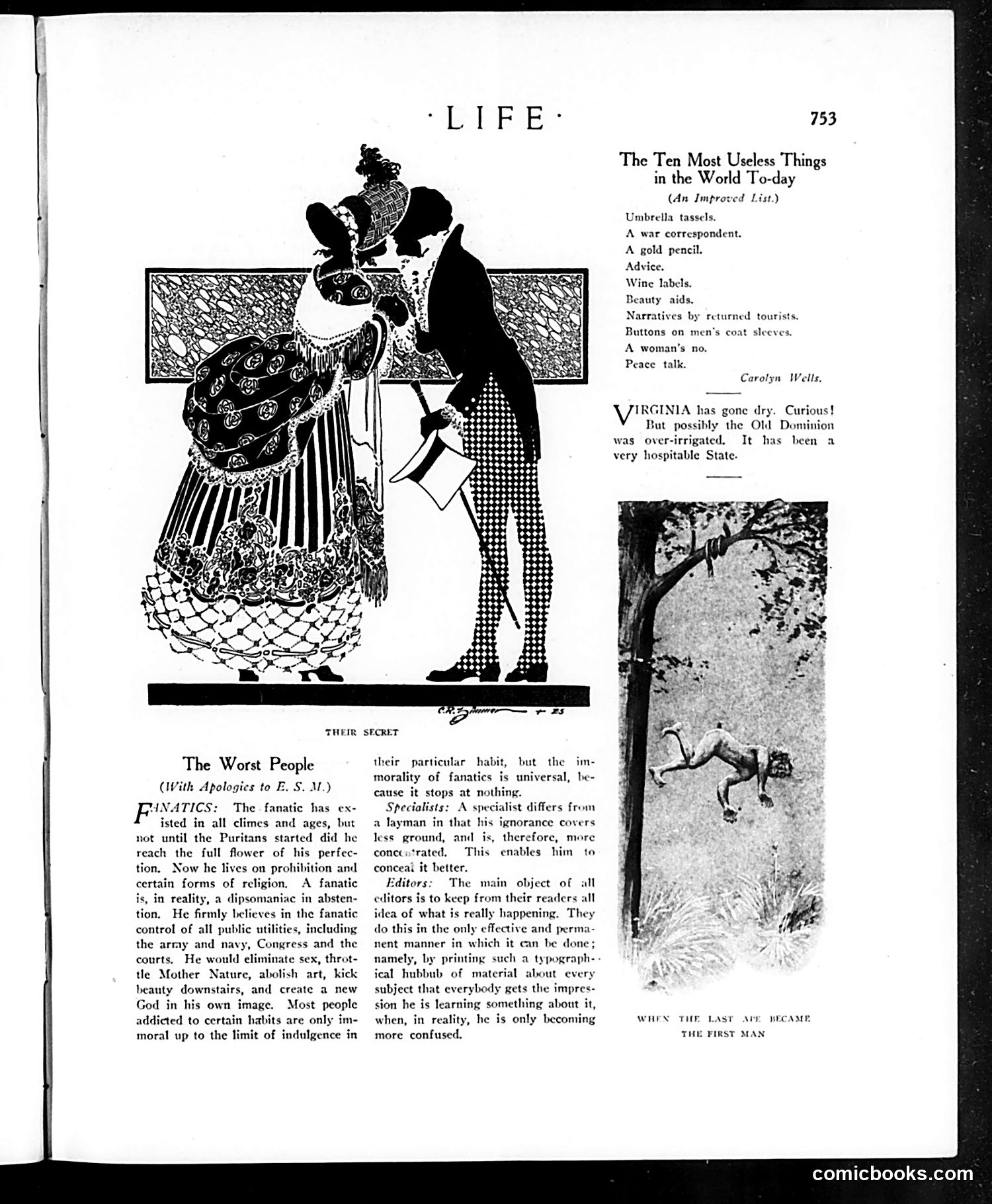 Life — October 29, 1914 — page 13: Life, 1914-10-29