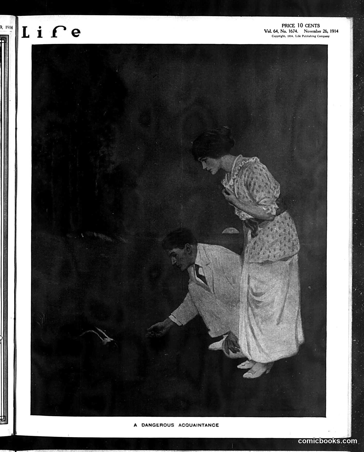 Life — November 26, 1914 — page 1: Life, 1914-11-26