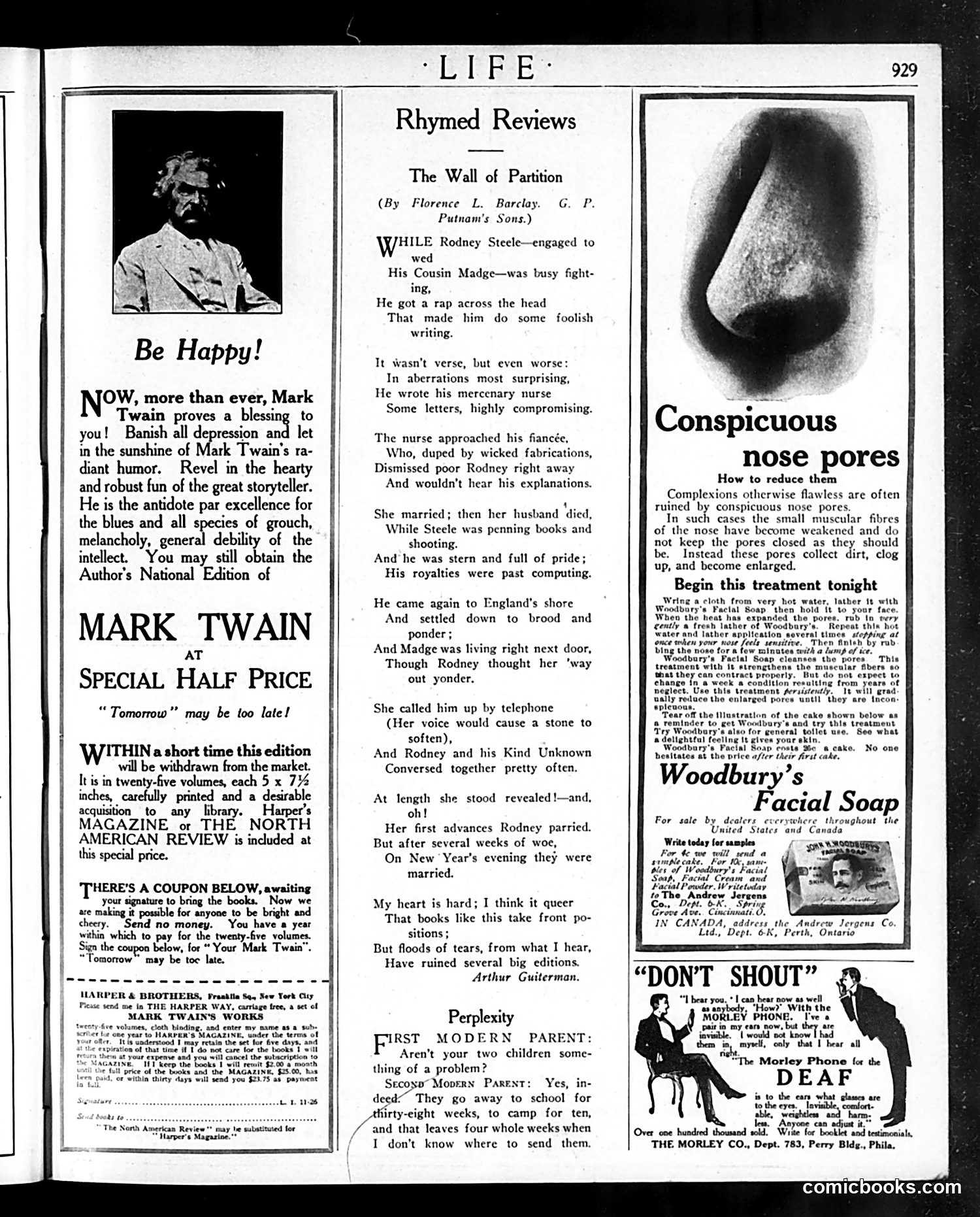 Life — November 26, 1914 — page 5: Life, 1914-11-26