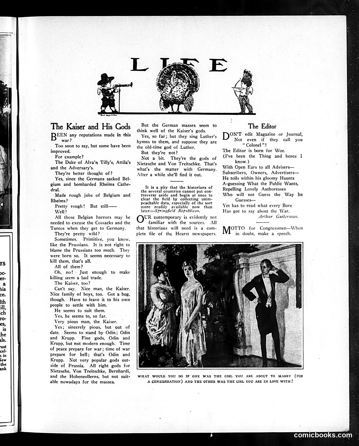 Life — November 26, 1914 — page 7: Life, 1914-11-26